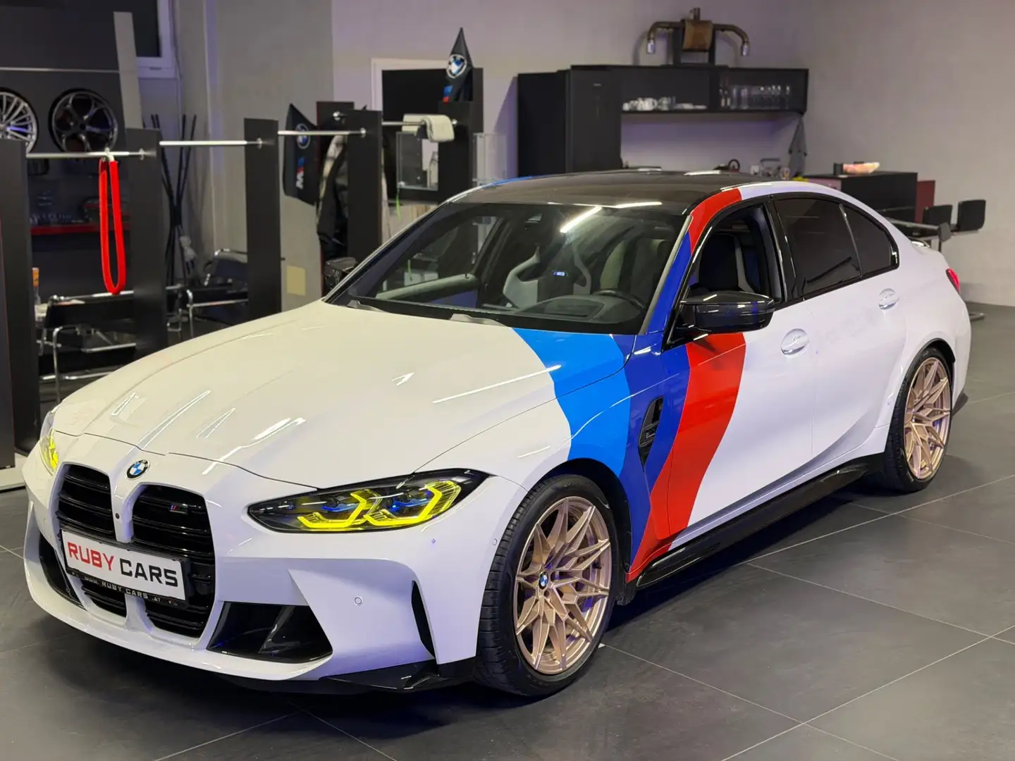 BMW M3 Competition Aut. Weiß - 2