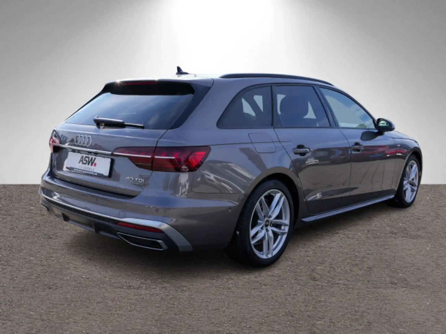 Audi A4 S line 40TDI quattro Stronic 360° AHK Grau - 2