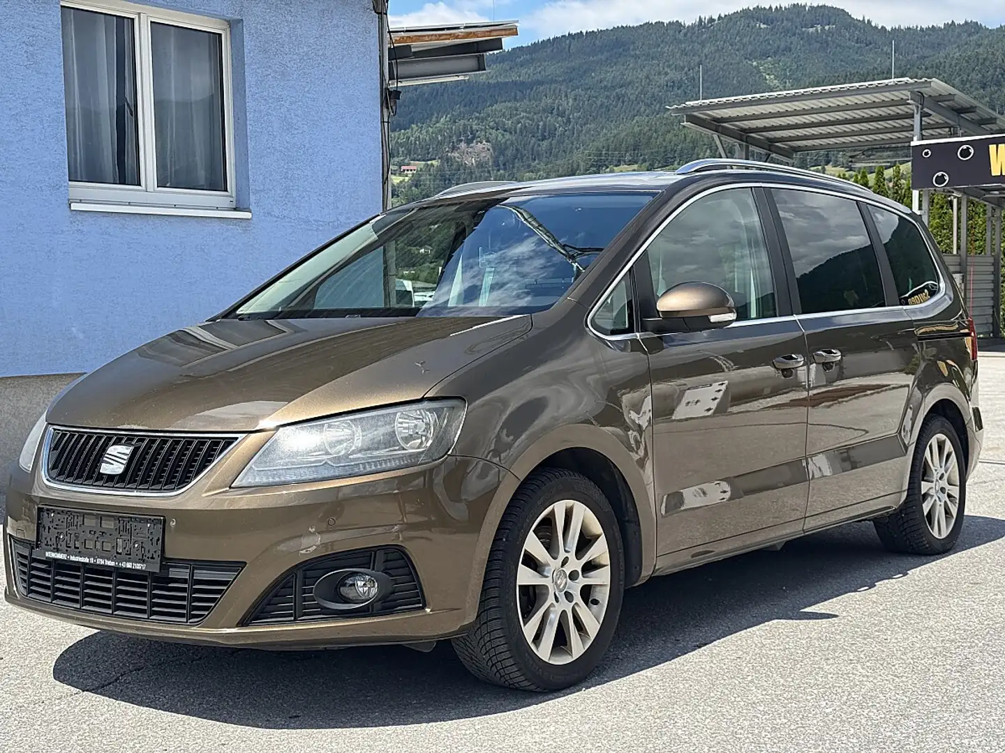 SEAT Alhambra Style 2,0 TDI CR DPF Braun - 1