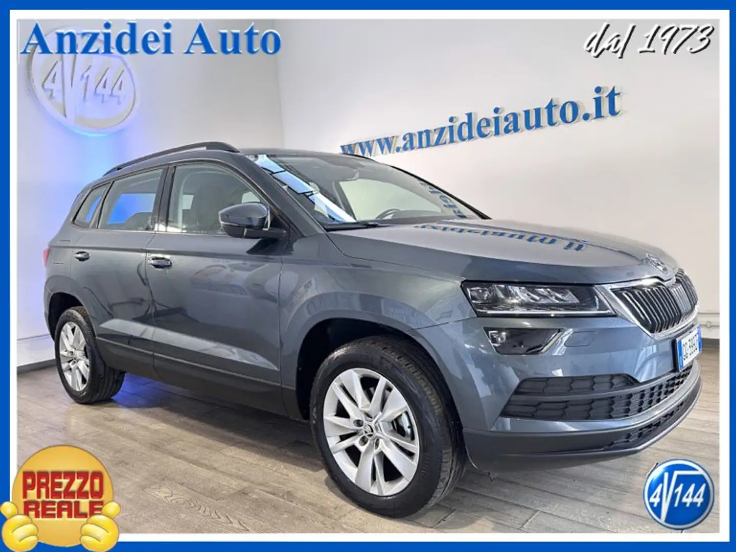 Skoda Karoq 2.0 TDI EVO SCR 115 CV DSG Executive Grigio - 1