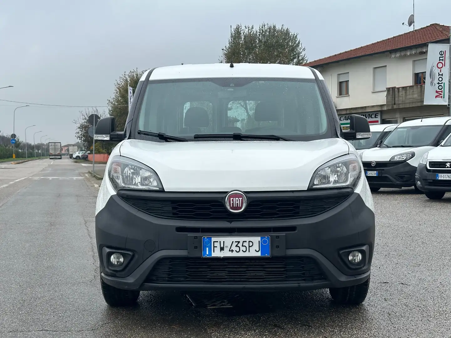 Fiat Doblo AUTOCARRO 5 POSTI 1.3 Mijet 95 cv Blanc - 2