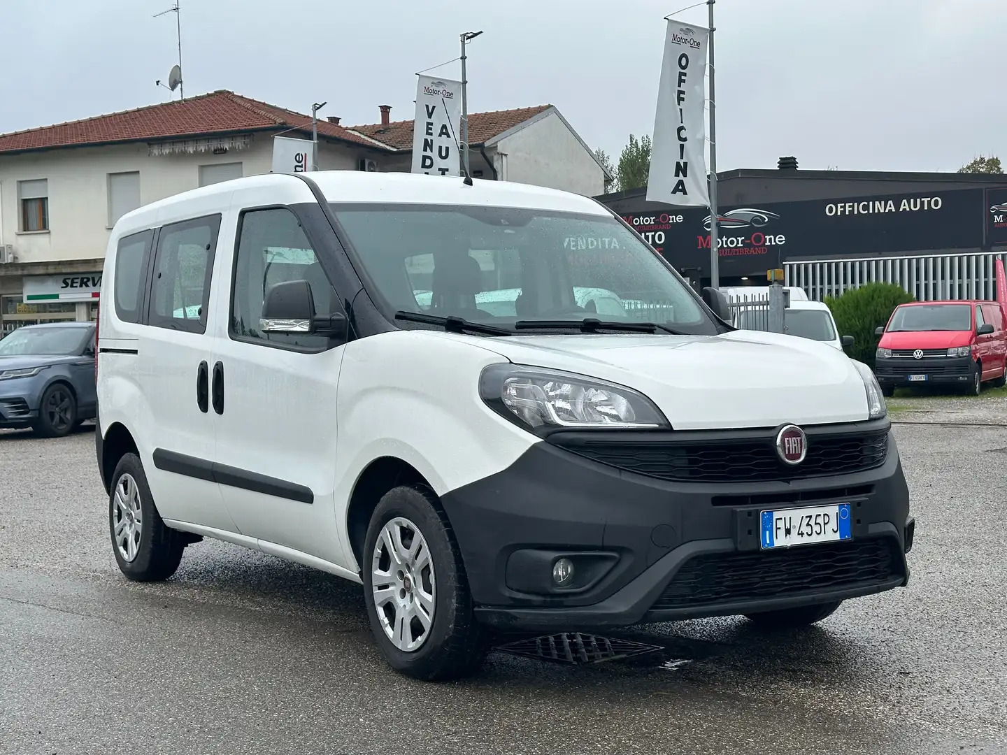 Fiat Doblo AUTOCARRO 5 POSTI 1.3 Mijet 95 cv Blanc - 1