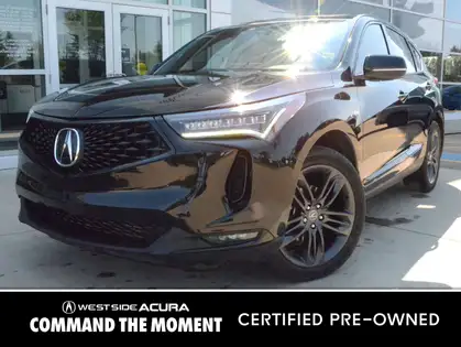 Black 2024 Acura RDX SUV / Crossover All-Wheel Drive Automatic