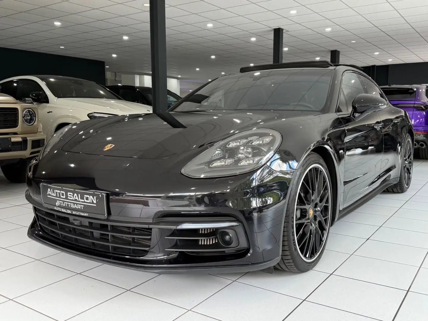 Porsche Panamera 4 S Diesel *PANO*PDLS+*ACC*CHRONO*360° Noir - 1