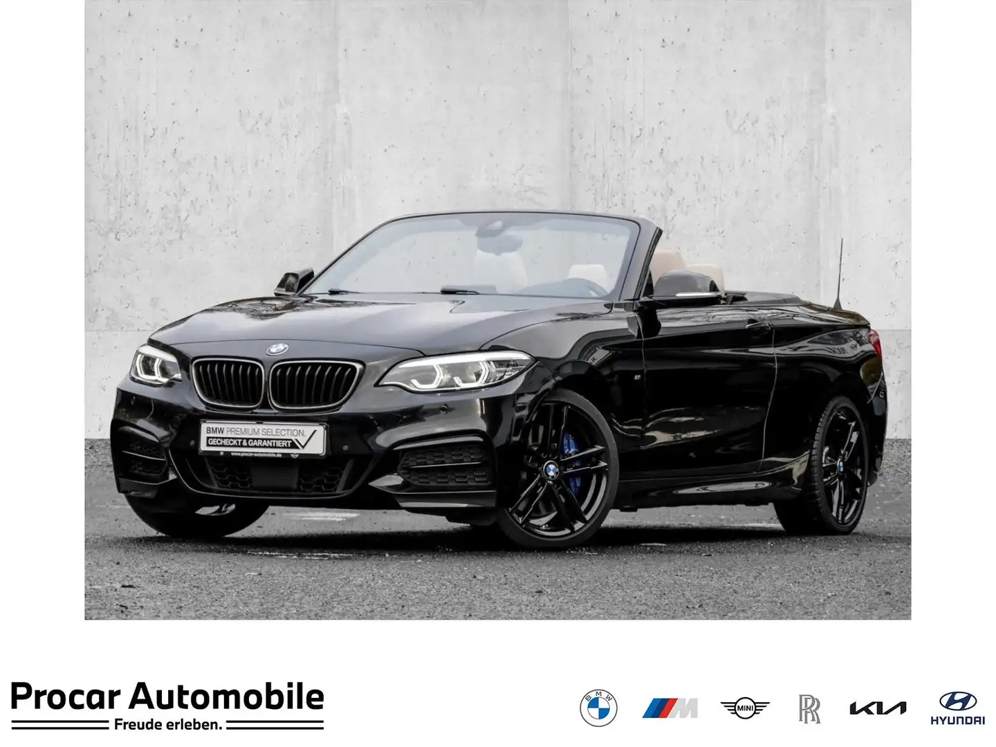 BMW 240 M240i M SPORT+ACC+H/K+DA+ADAPT.LED+NAVI Black - 1