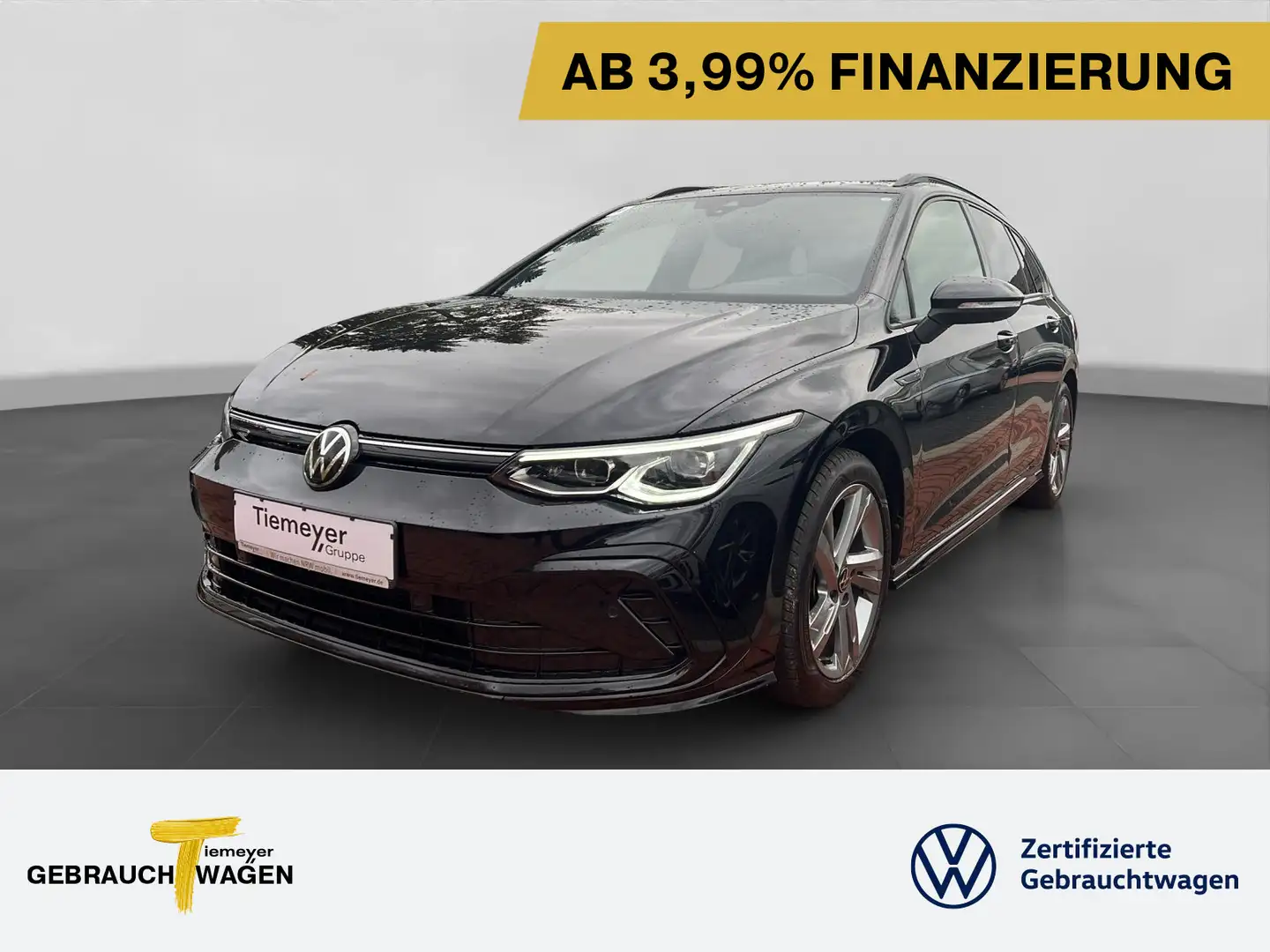 Volkswagen Golf Variant 1.5 eTSI DSG R-LINE LED+ AHK NAVI A Schwarz - 1