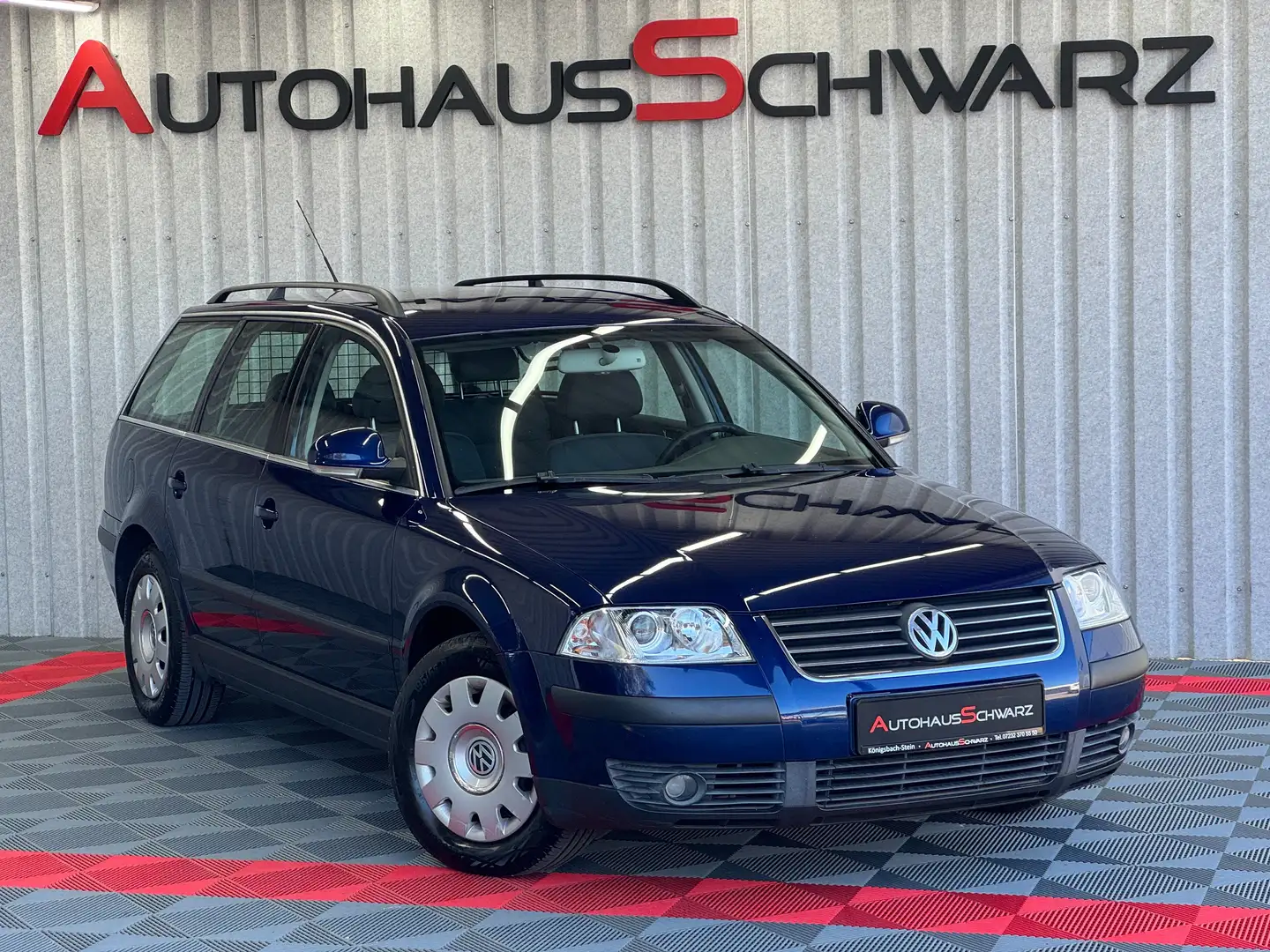Volkswagen Passat Variant 1.9TDI Tempo SHZ BC 8Fach Top 2.Hand Blau - 1