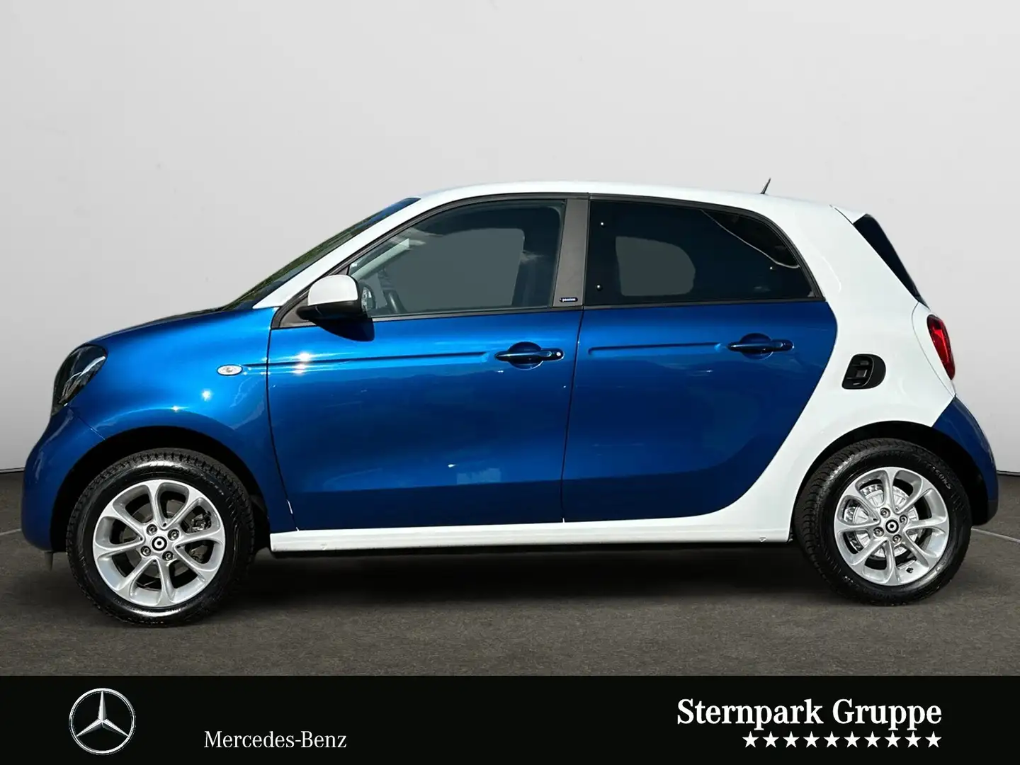 smart forFour forfour passion (52kW) AUTOMATIK COOL&AUDIO*SHZ* Blau - 2