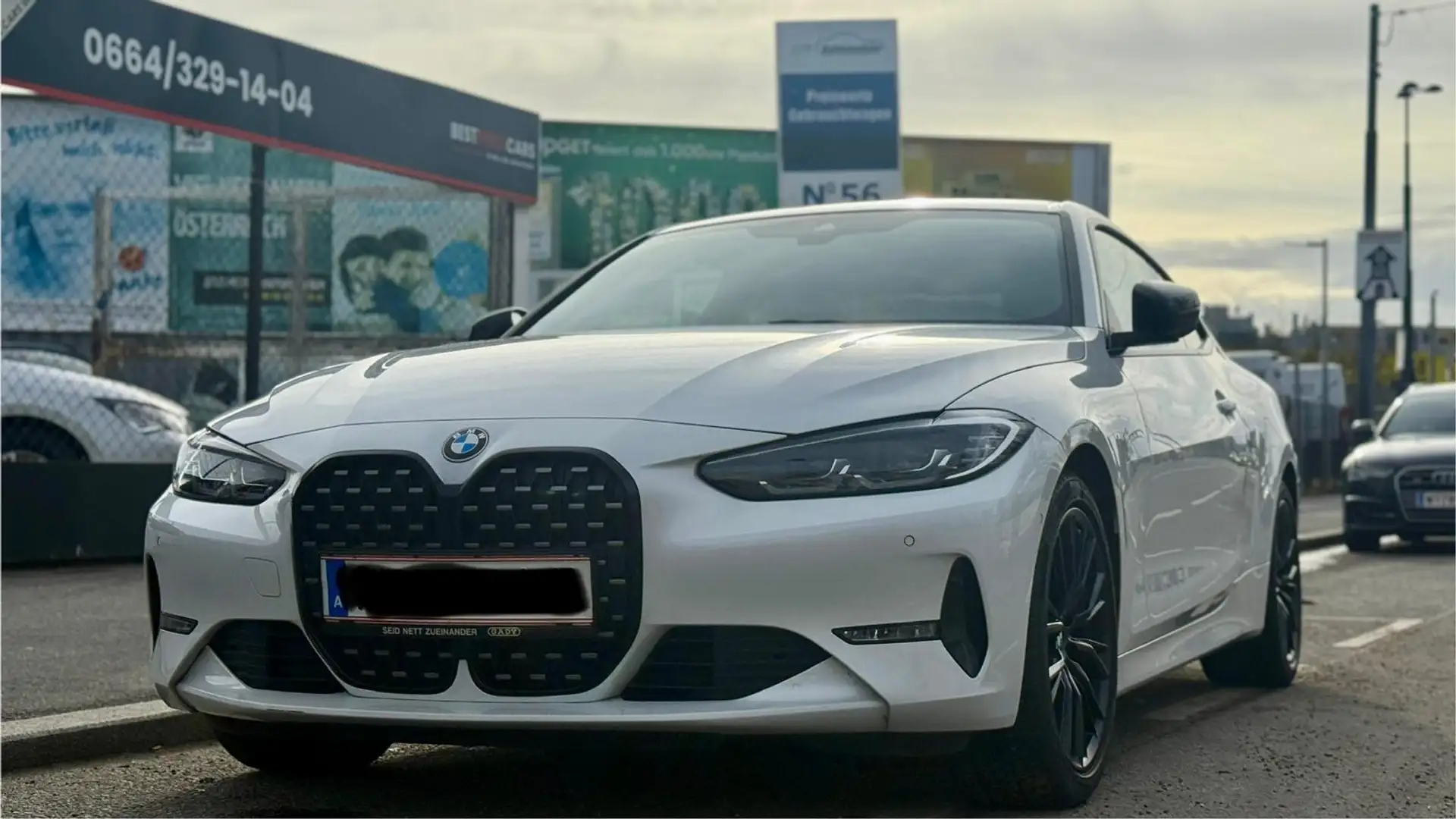 BMW 420 420d 48 V Coupe xDrive Aut. Weiß - 1