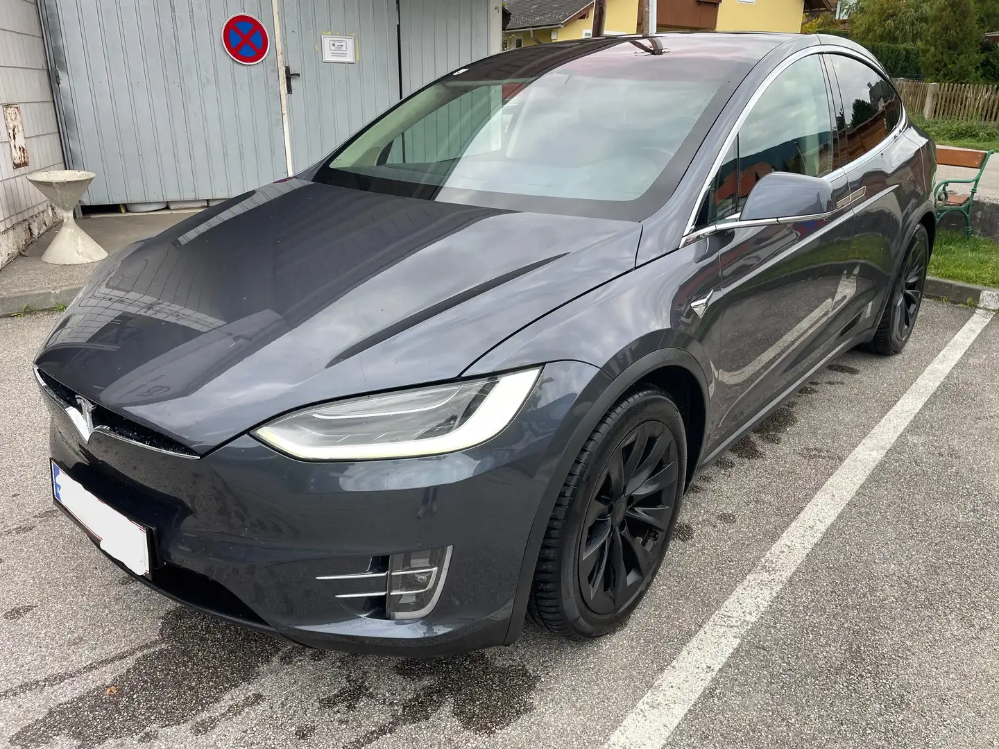 Tesla Model X 100D MIT NEUER BATTERIE Grau - 2