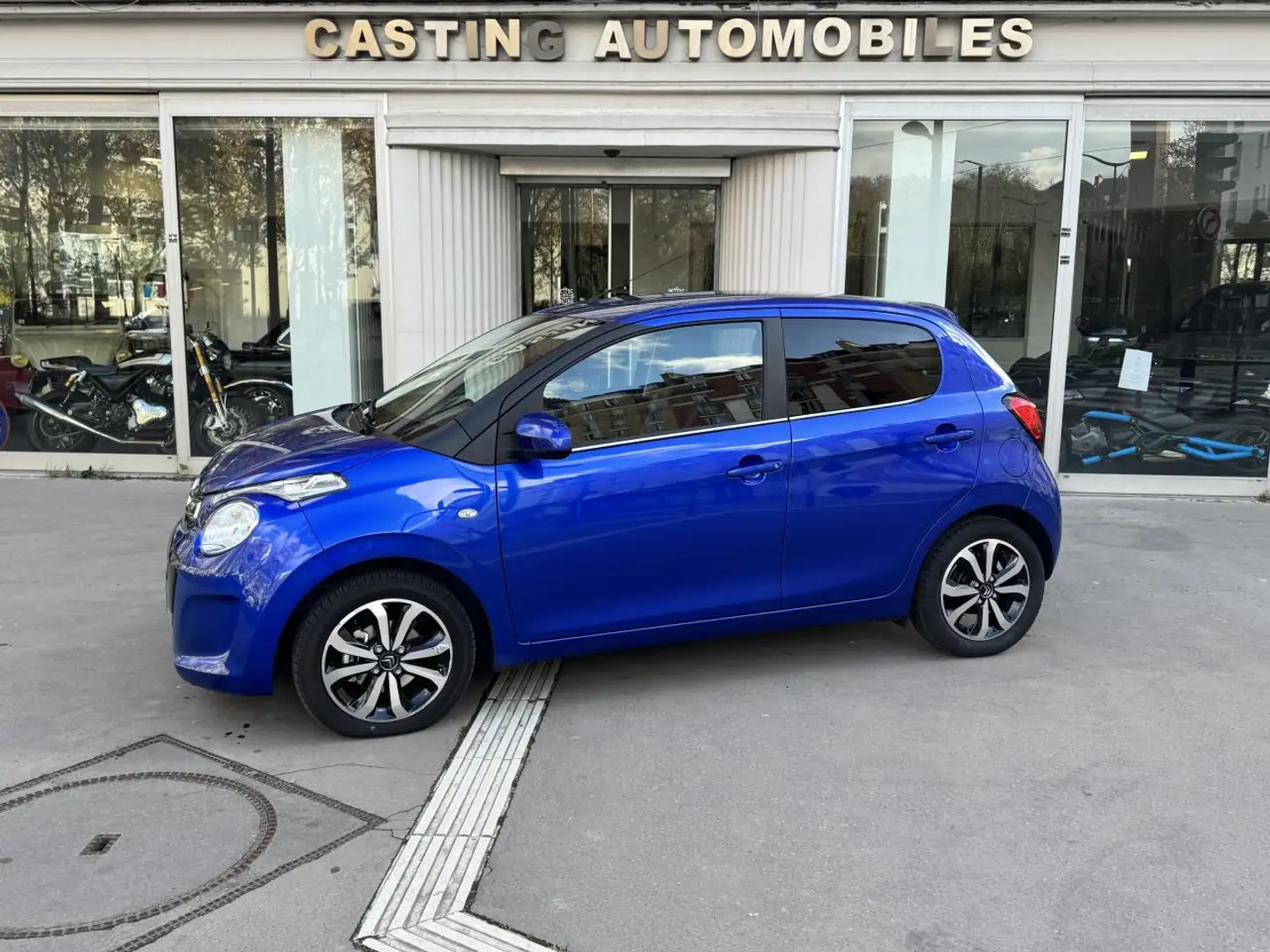 Citroen C1 1.0i VTi - 72 S\u0026S BERLINE Shine Bleu - 2