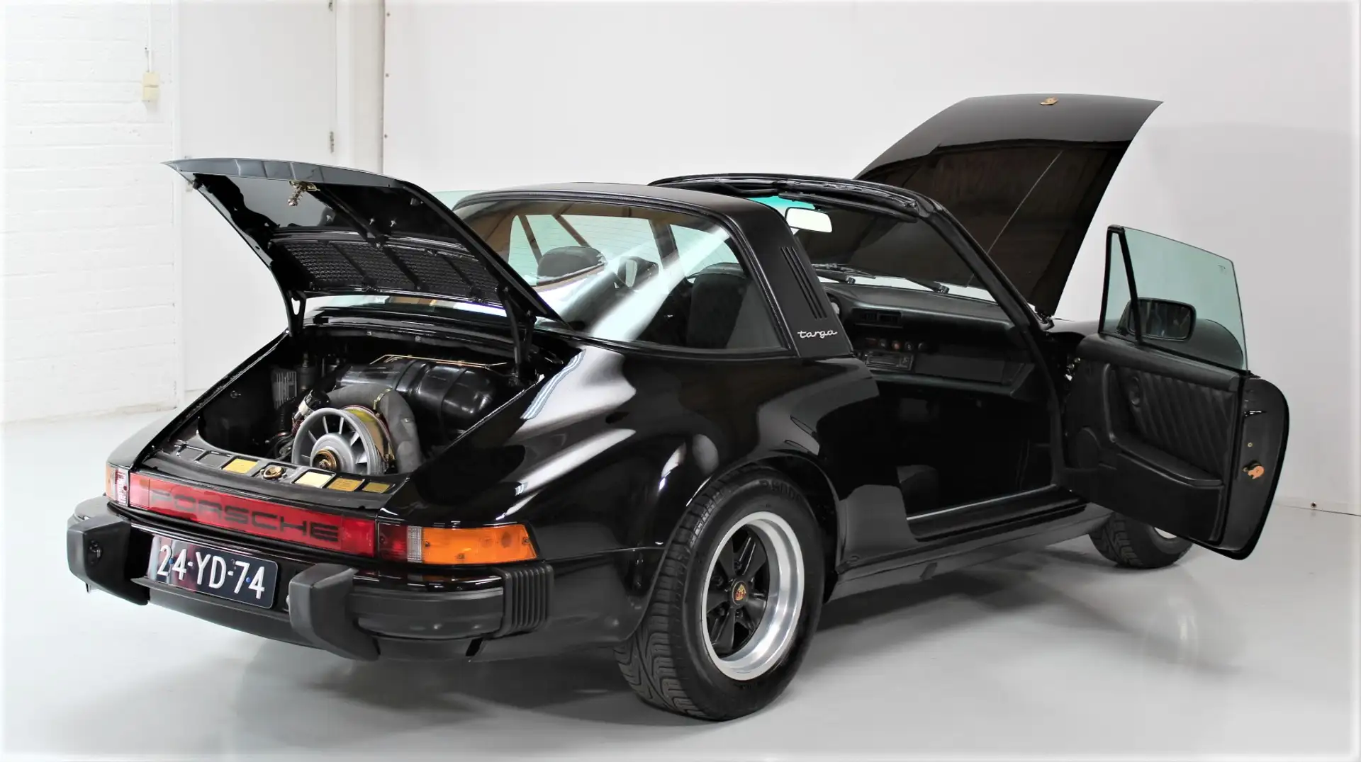 Porsche Targa Carrera 3.0 | Top conditie | Matching numbers | Zwart - 2