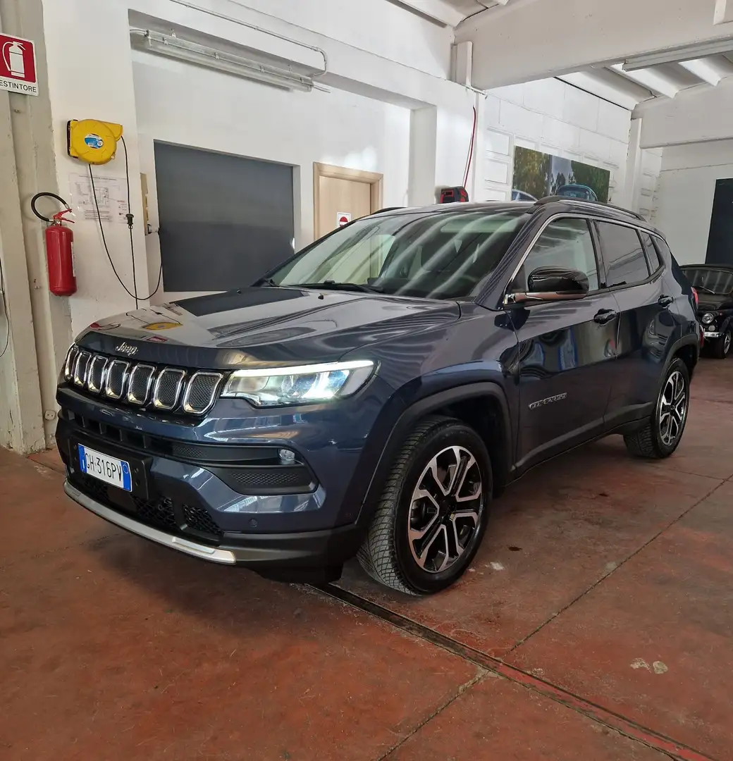 Jeep Compass 1.6 mjt Limited 2wd 130cv Blauw - 1