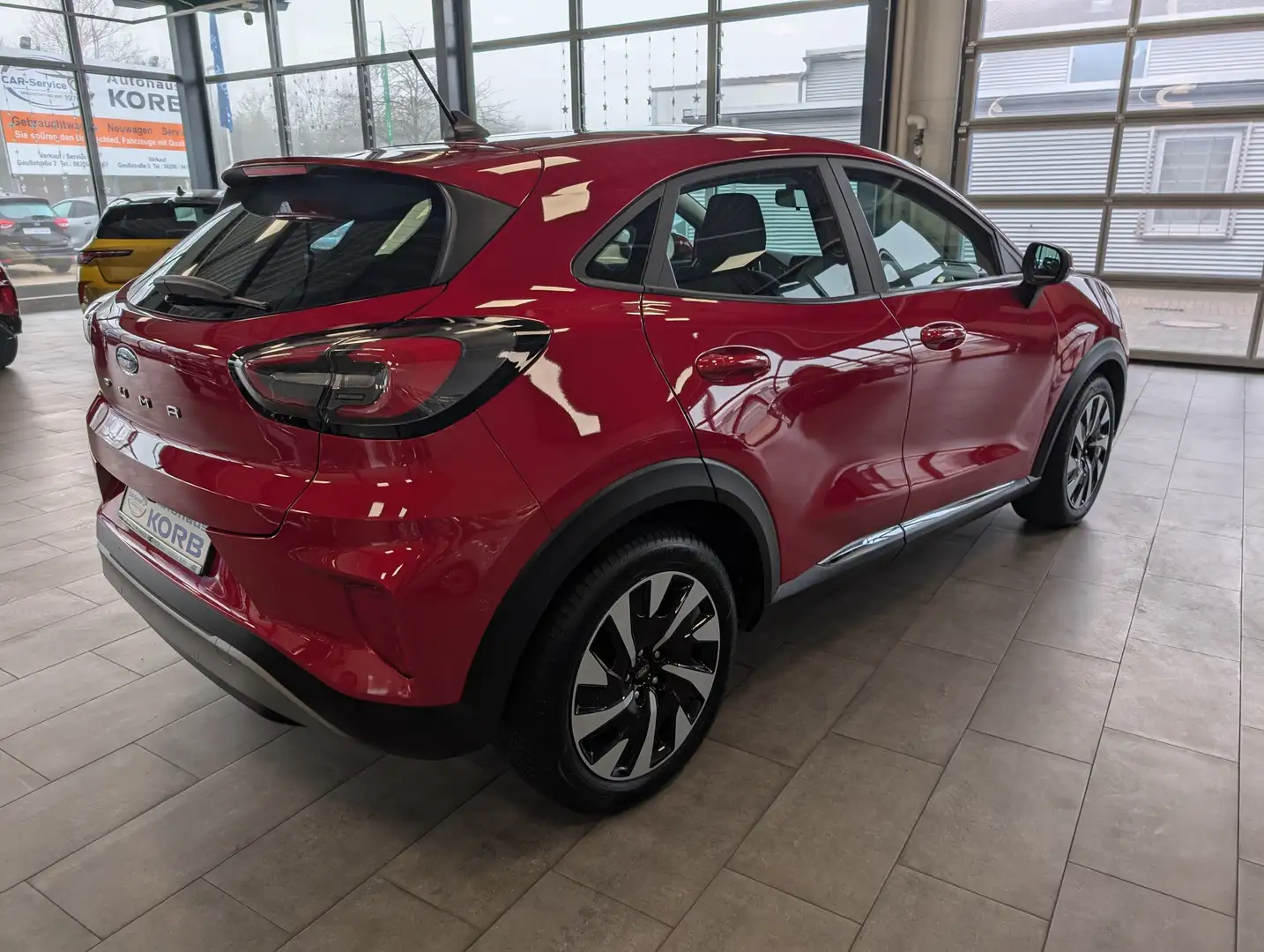 Ford Puma Puma 1.0 EcoBoost Hybrid TITANIUM Rot - 2