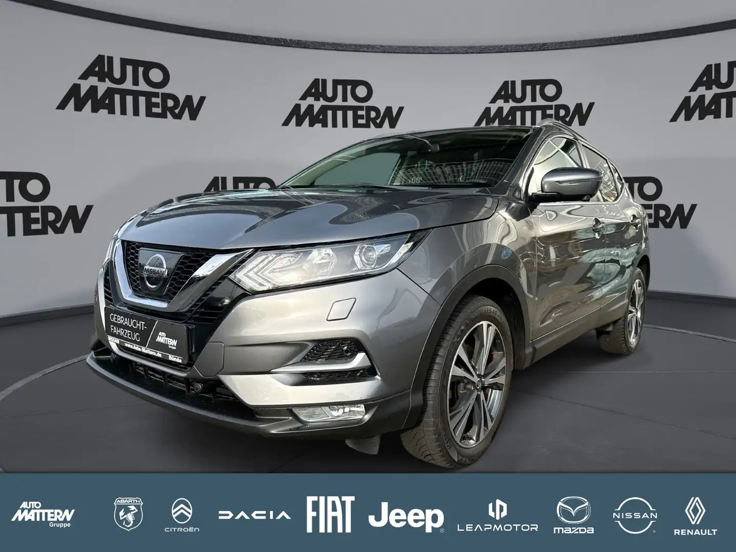 Nissan Qashqai 1.2 N-Connecta Klimaaut.|NAVI|Kamera|PDC Gris - 1