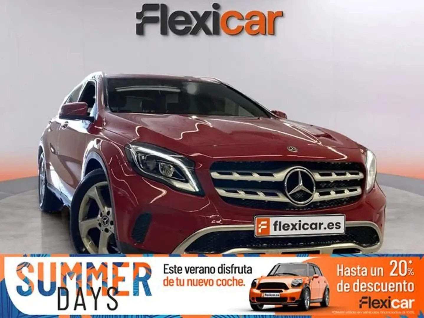 Mercedes-Benz GLA 180 +180 Rojo - 1