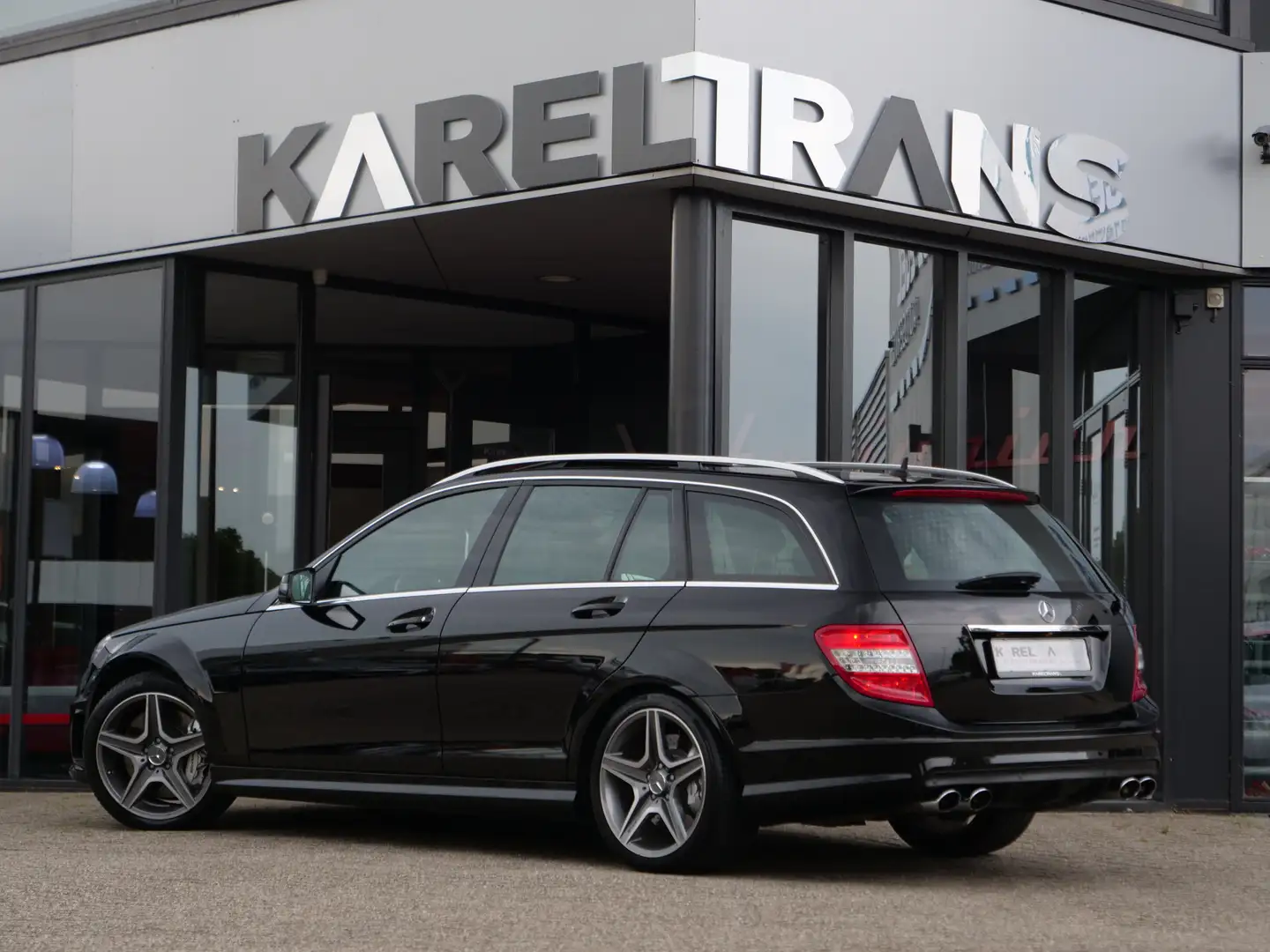 Mercedes-Benz C 63 AMG Estate C63 | schuifdak | harman&kardon | Dealer on Zwart - 2