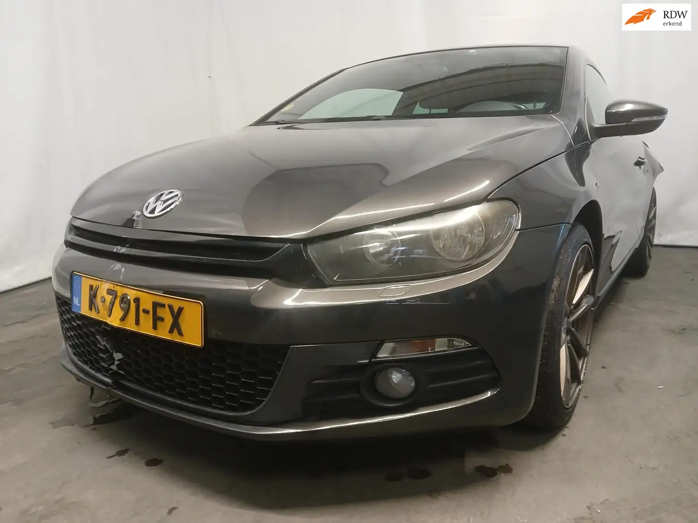 Volkswagen Scirocco 2.0 TSI Highline - Linker Achter Schade - Front Sc Braun - 1