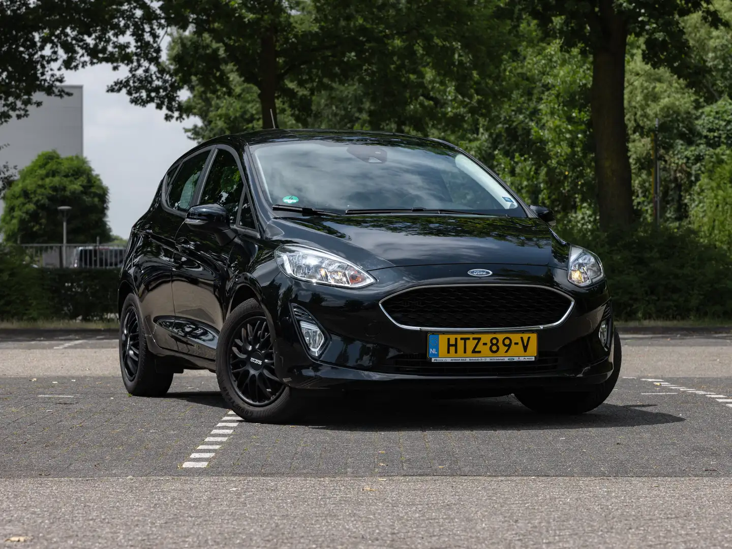 Ford Fiesta Fiesta 1.0 EcoB. Titanium Zwart - 1