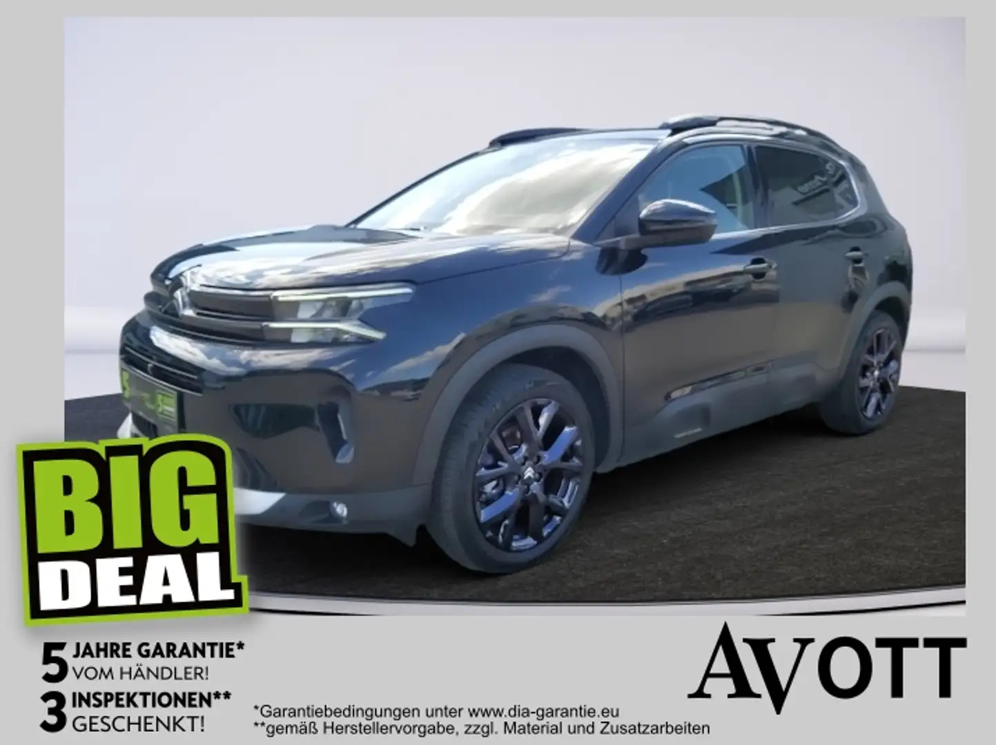 Citroen C5 Aircross mHEV 145 e-DSC6 Max Schwarz - 1