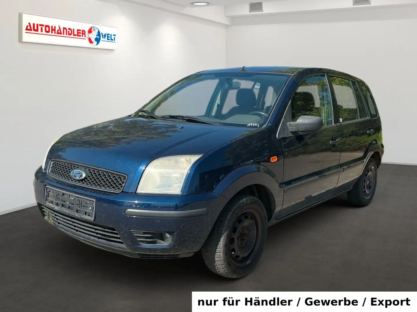 Ford Fusion 1.4 16V + Klimaanlage Freisprech AHK Bleu - 1