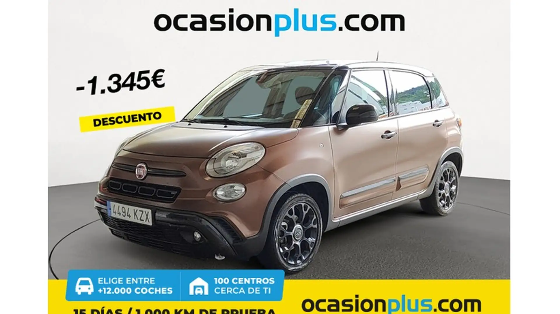 Fiat 500L 1.4 S-Design Marrón - 1