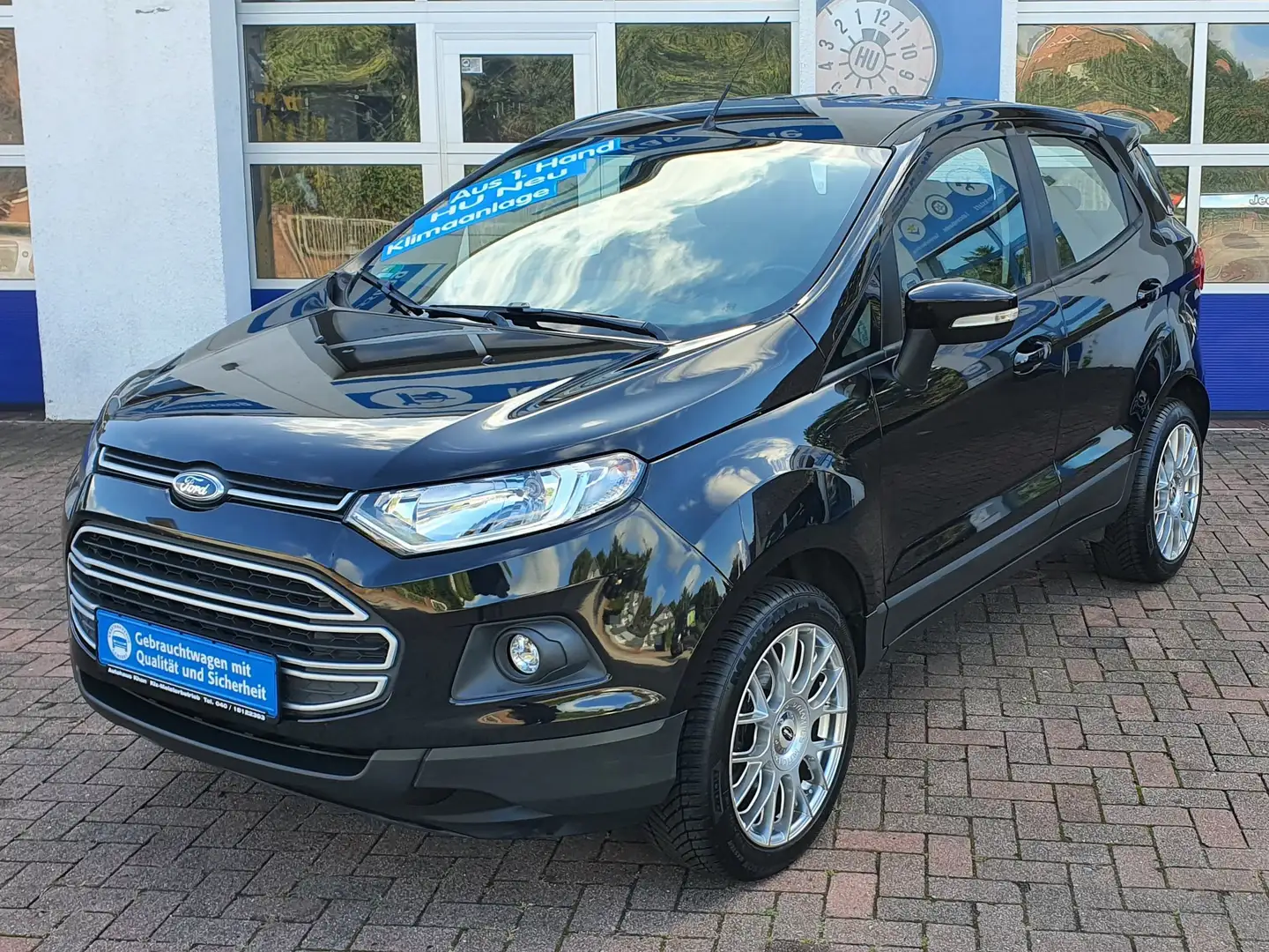 Ford EcoSport ECOSPORT 1.5 Ti-VCT TITANIUM 1.Hand Euro 6 HU NEU Noir - 2