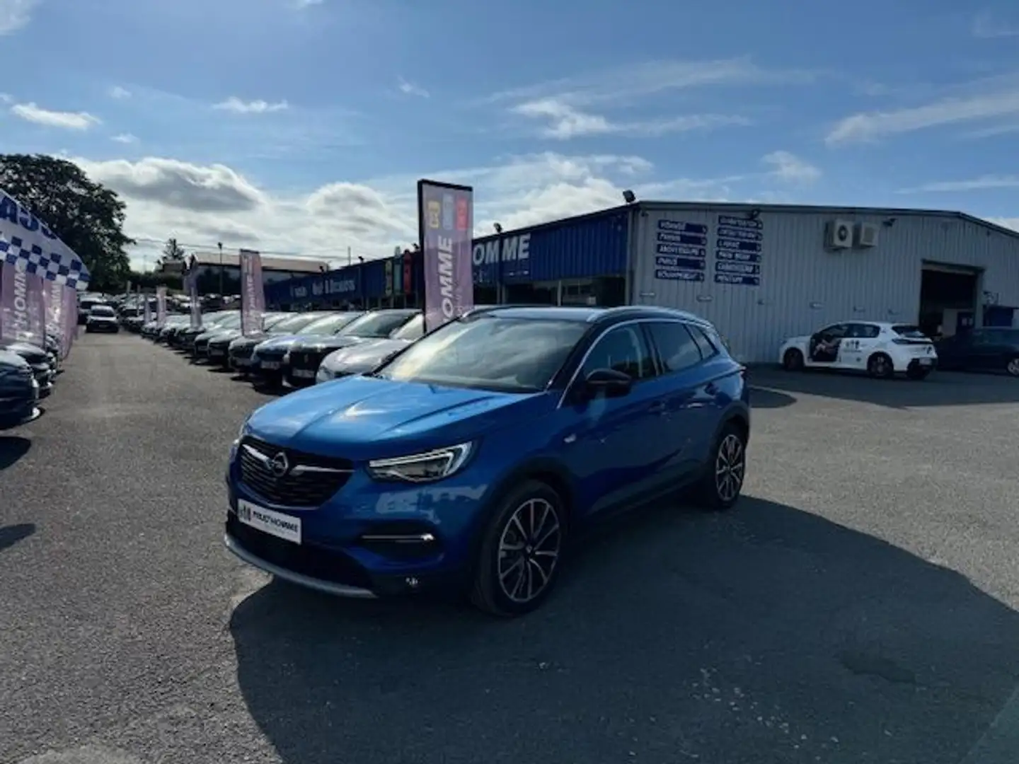 Opel Grandland X PHEV 300 4X4 GRAND CHIC Bleu - 1