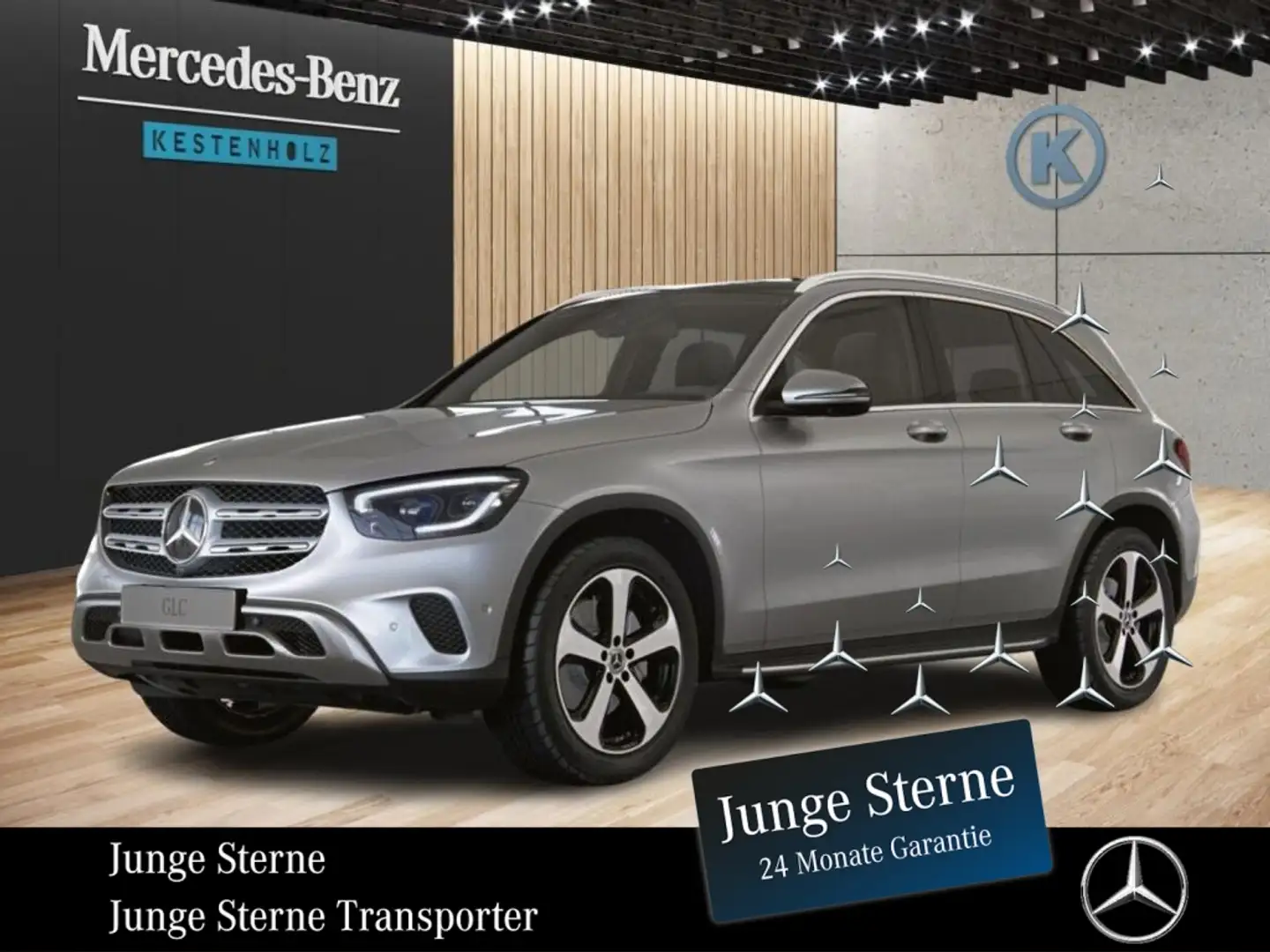 Mercedes-Benz GLC 200 4MATIC *PANO*SHZ*MEMO*360°KAMERA*NAVI* Argento - 1