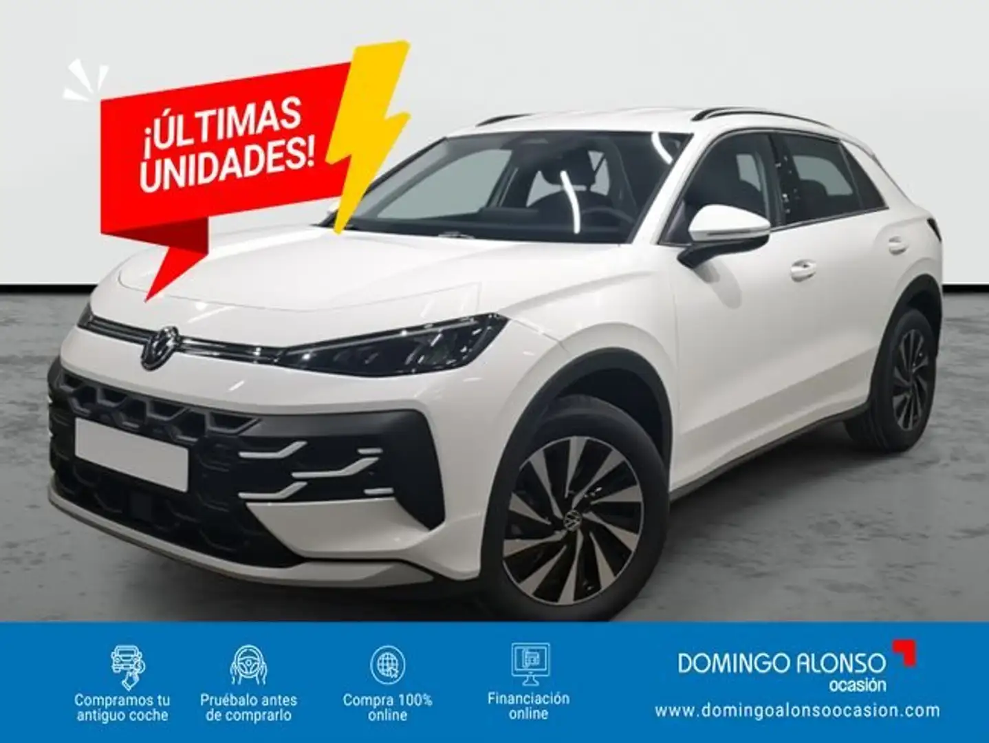 Volkswagen T-Roc Life 115 CV mHEV DSG7 Blanco - 1
