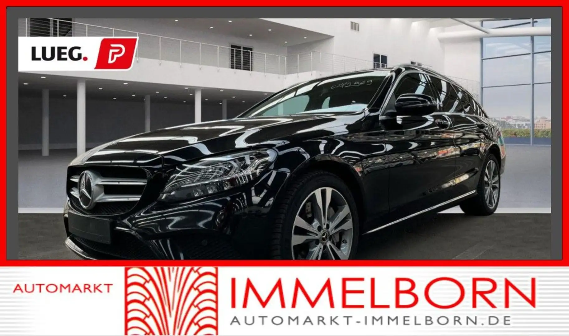 Mercedes-Benz C 300 T de Virtual*Distro*LED*18*Navi*DAB*1Hand Black - 1