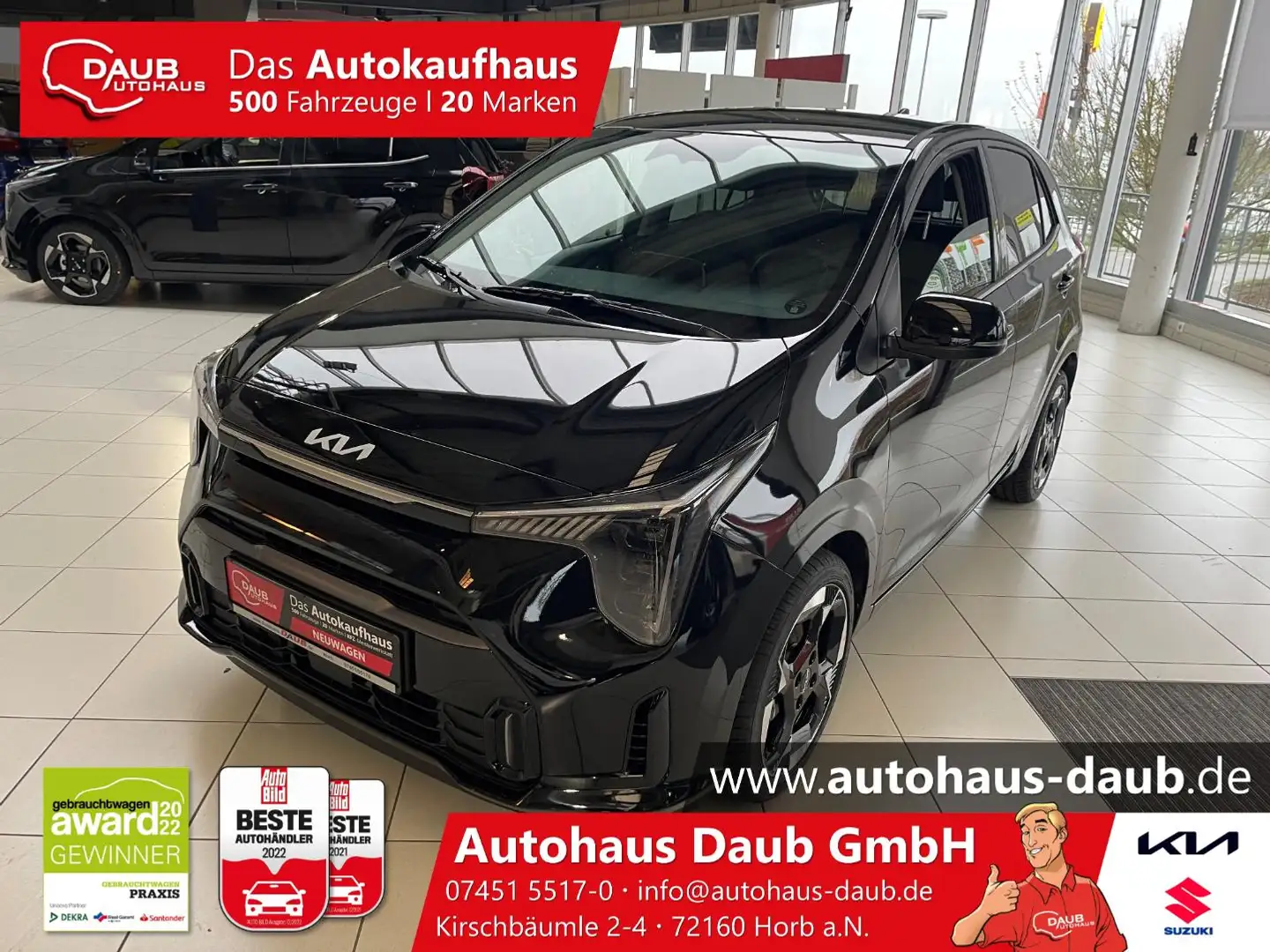 Kia Picanto PE2 1.2 MT SPIRIT LAUNCH Schwarz - 1
