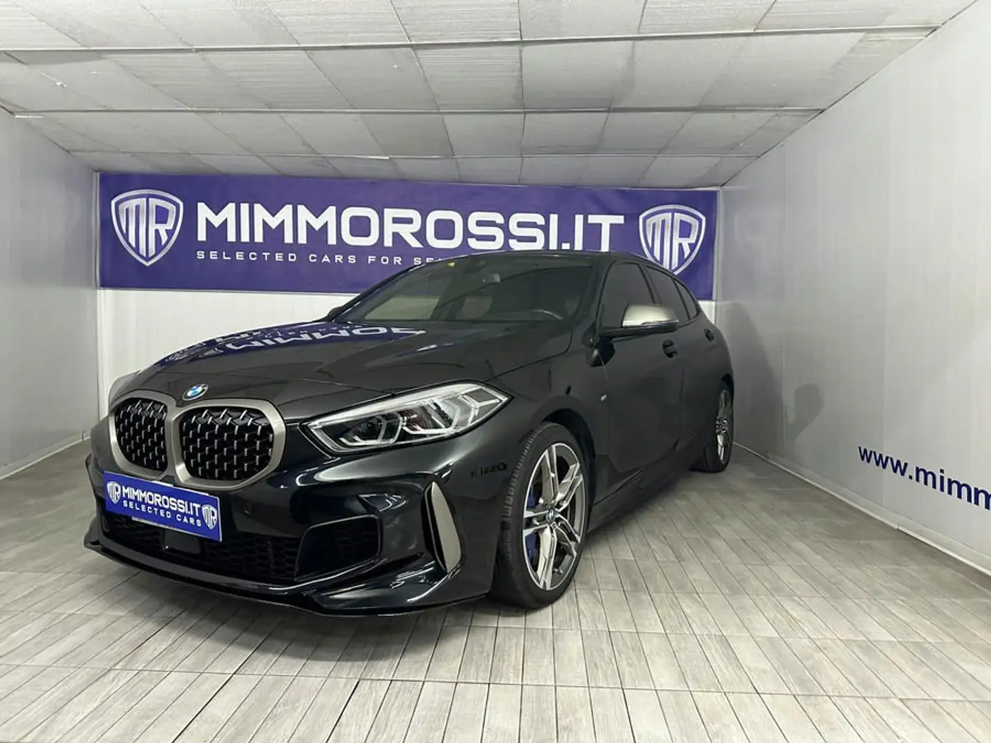 BMW 135 i M Xdrive Automatica Km Certificati BMW Noir - 2