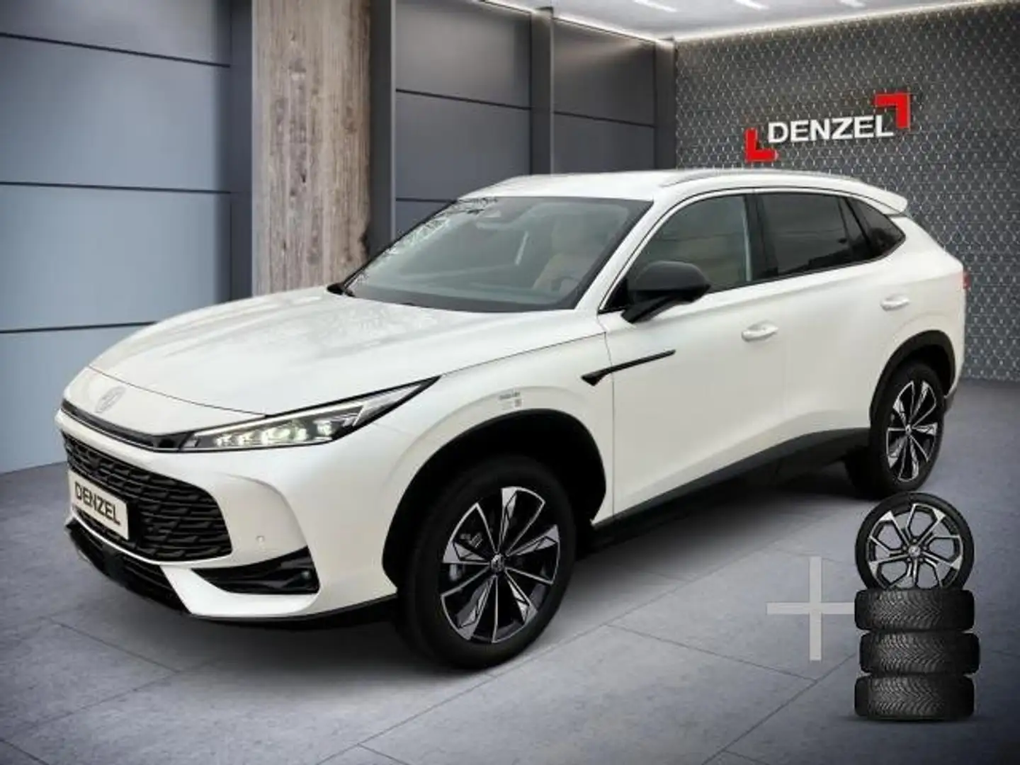 MG HS HEV Luxury Lenkradhzg. 25.5 Weiß - 1