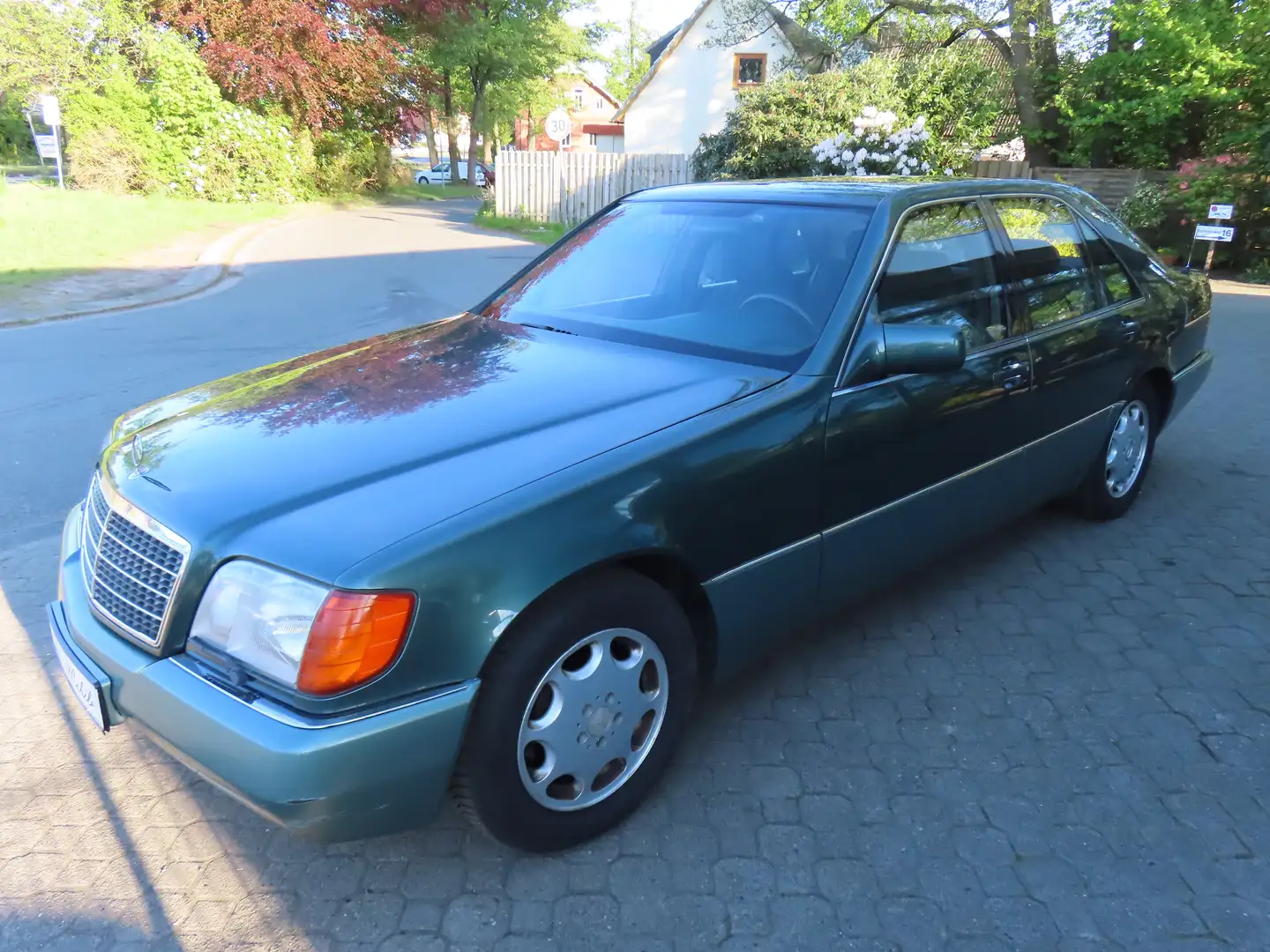 Mercedes-Benz S 280 SE W140 *H-Kennzeichen*HU 2/2026*AHK*Automatik* Grün - 2
