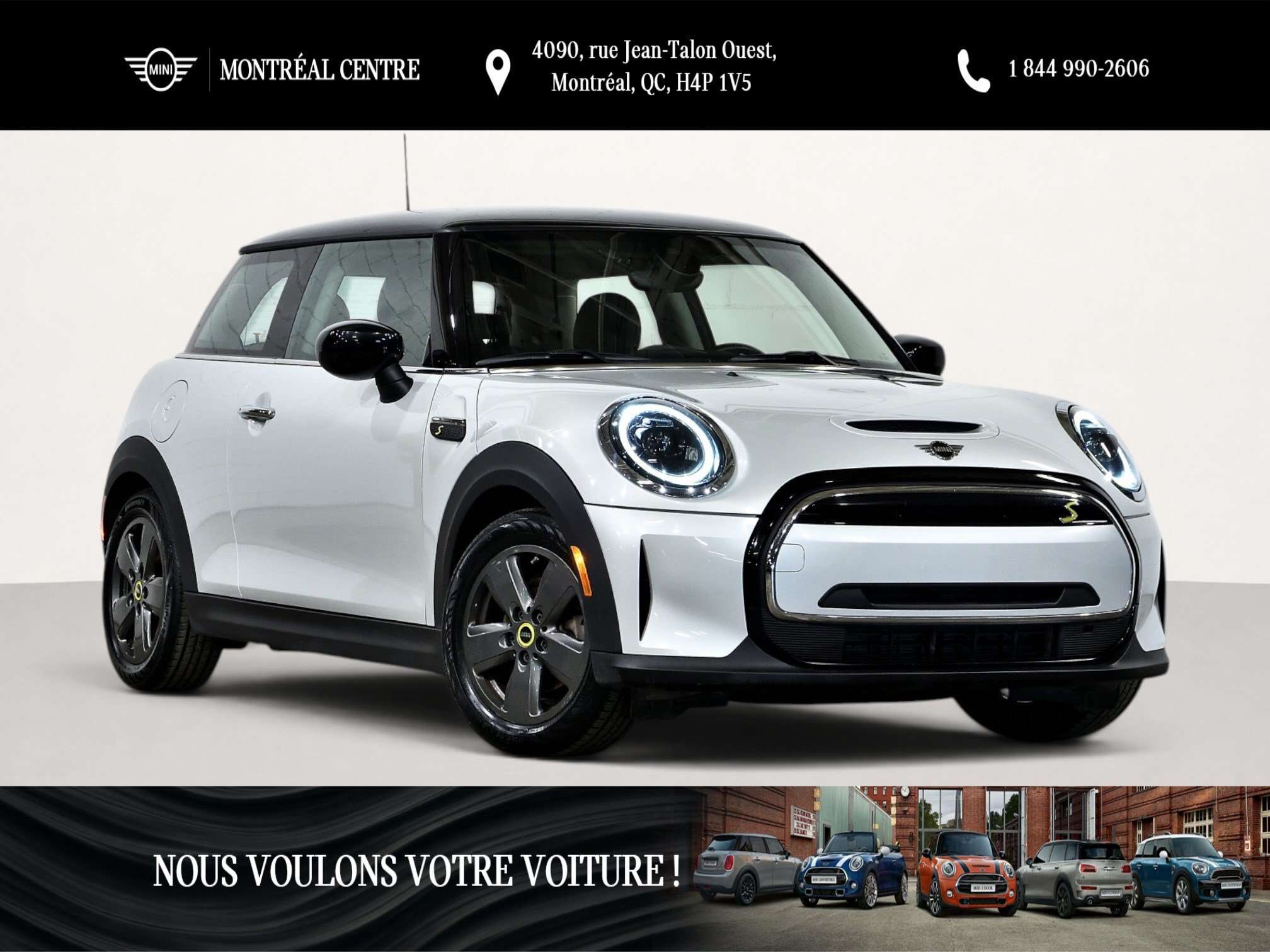 2023 MINI 3 Door Cooper SE | Classic Line | Volant chauffant | Toit