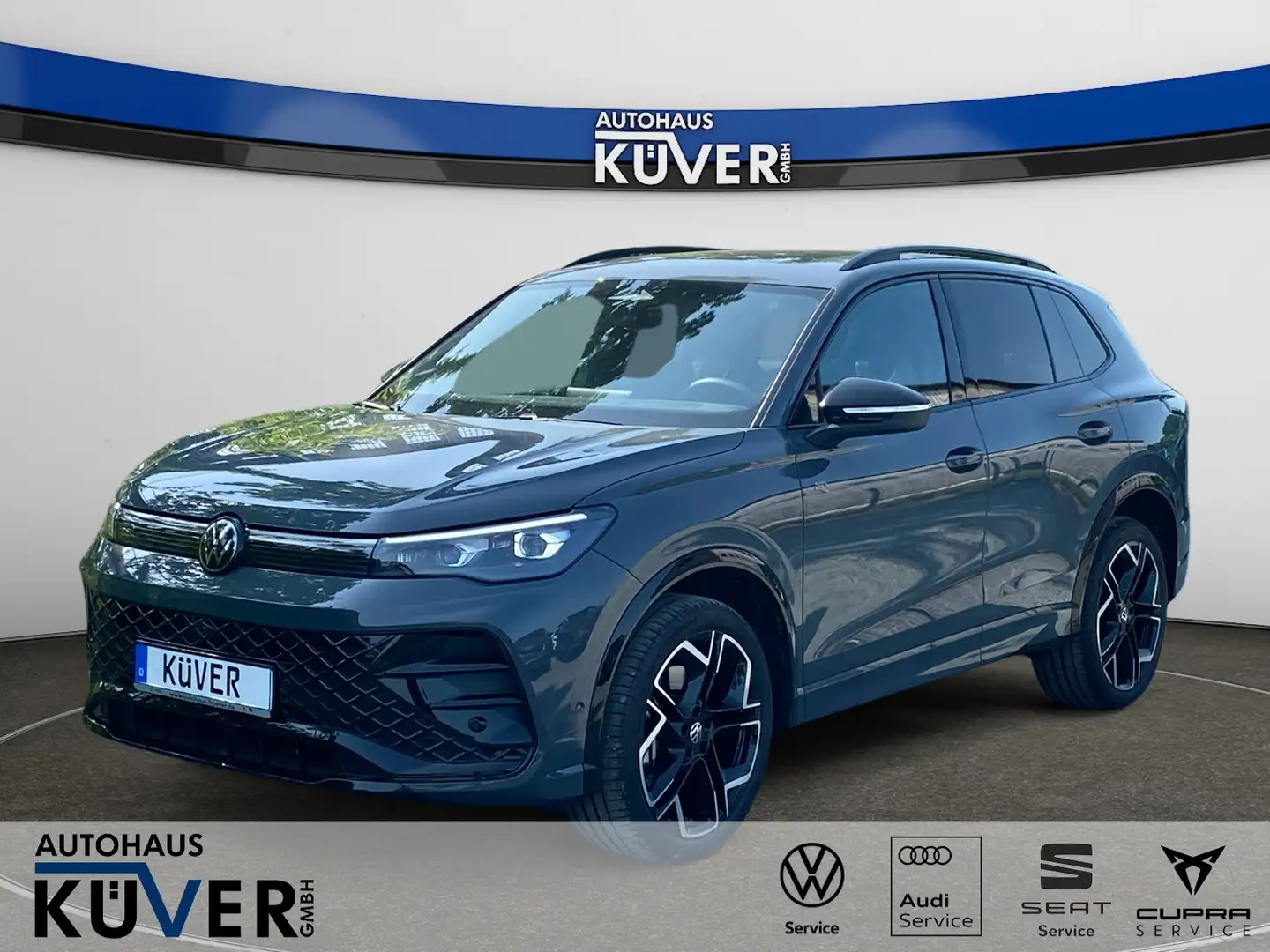 Volkswagen Tiguan R-Line 2,0 TDI DSG 4M+Navi+Pano+ACC+AHK Grau - 1
