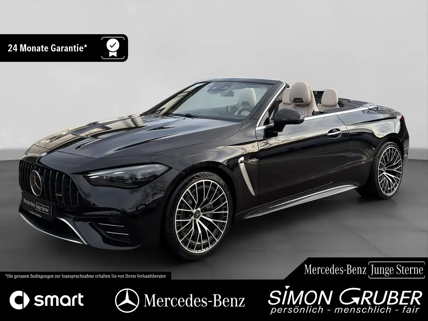 Mercedes-Benz CLE 53 AMG CLE 53 4MATIC+ Cabriolet Burm HUD Leder ohne KM Schwarz - 1