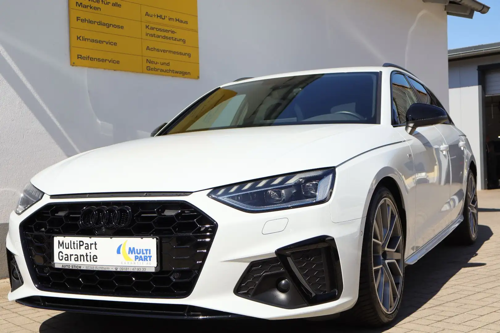 Audi A4 Avant 40 TDI S line Matrix/DAB/ACC/360°... Weiß - 2