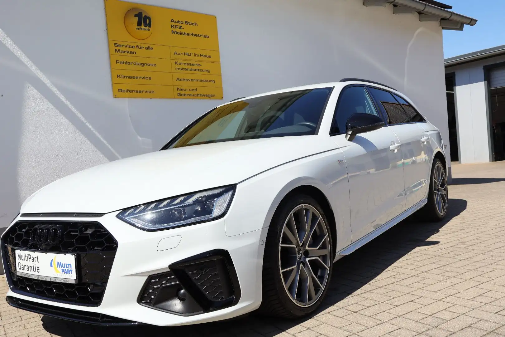 Audi A4 Avant 40 TDI S line Matrix/DAB/ACC/360°... Weiß - 1