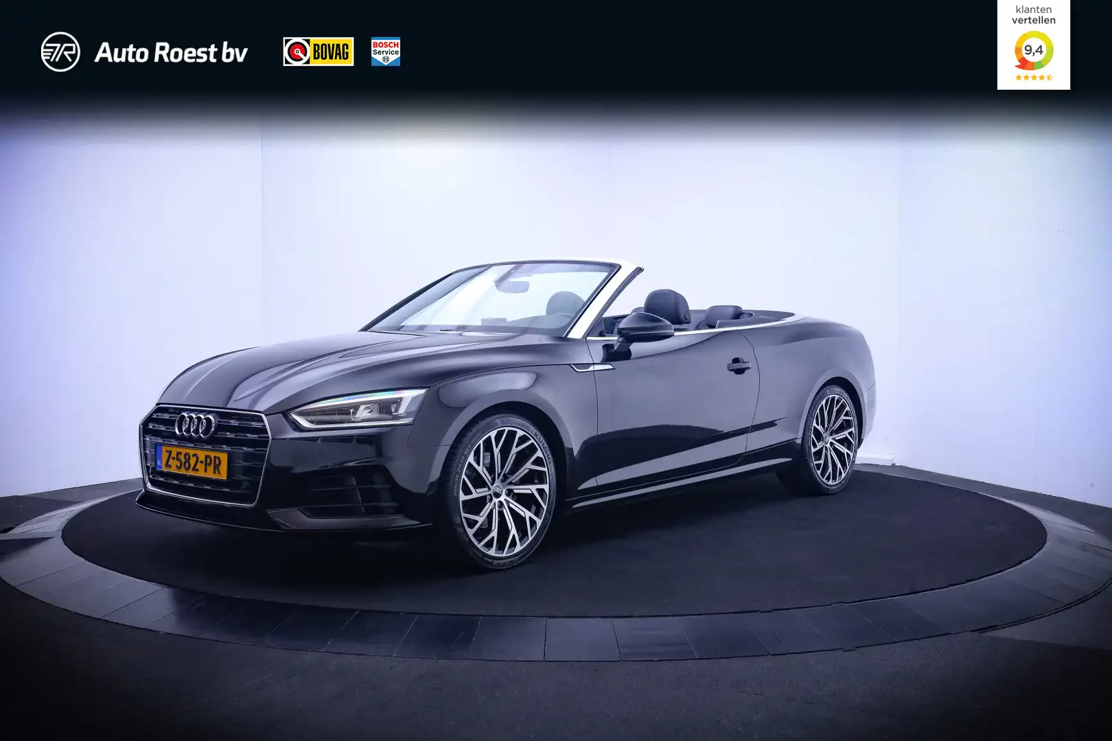 Audi A5 Cabriolet 2.0TFSI S-Tr. LED | NAVI | CLIMA | CRUIS Schwarz - 1
