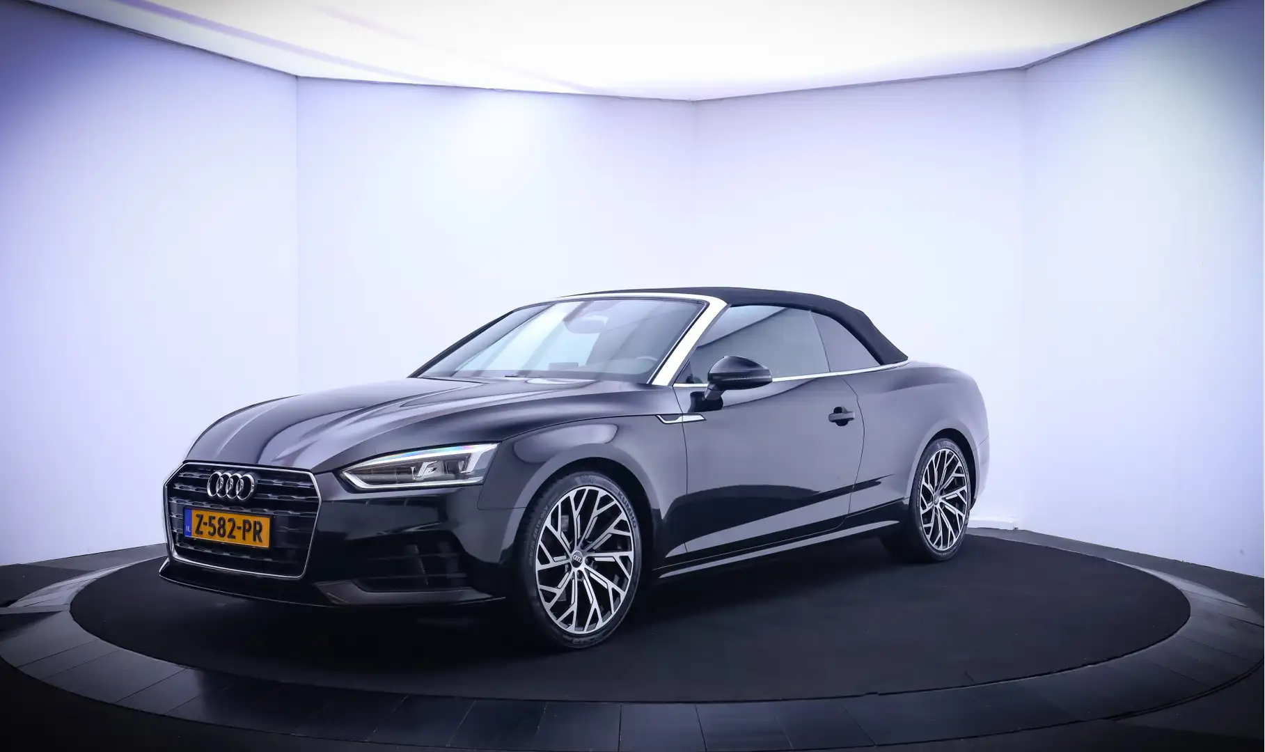 Audi A5 Cabriolet 2.0TFSI S-Tr. LED | NAVI | CLIMA | CRUIS Schwarz - 2
