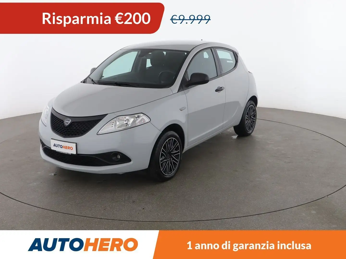 Lancia Ypsilon 1.2 Elefantino Blu 69 CV Grey - 1