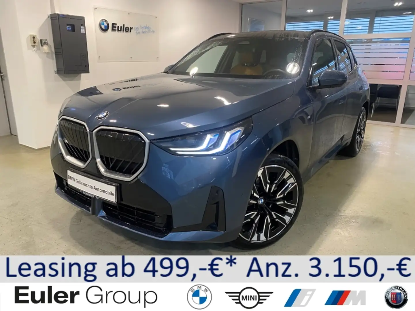 BMW X3 20 xDrive M Sport 21'' AHK Pano StandHz H/K LenkHz Blau - 1