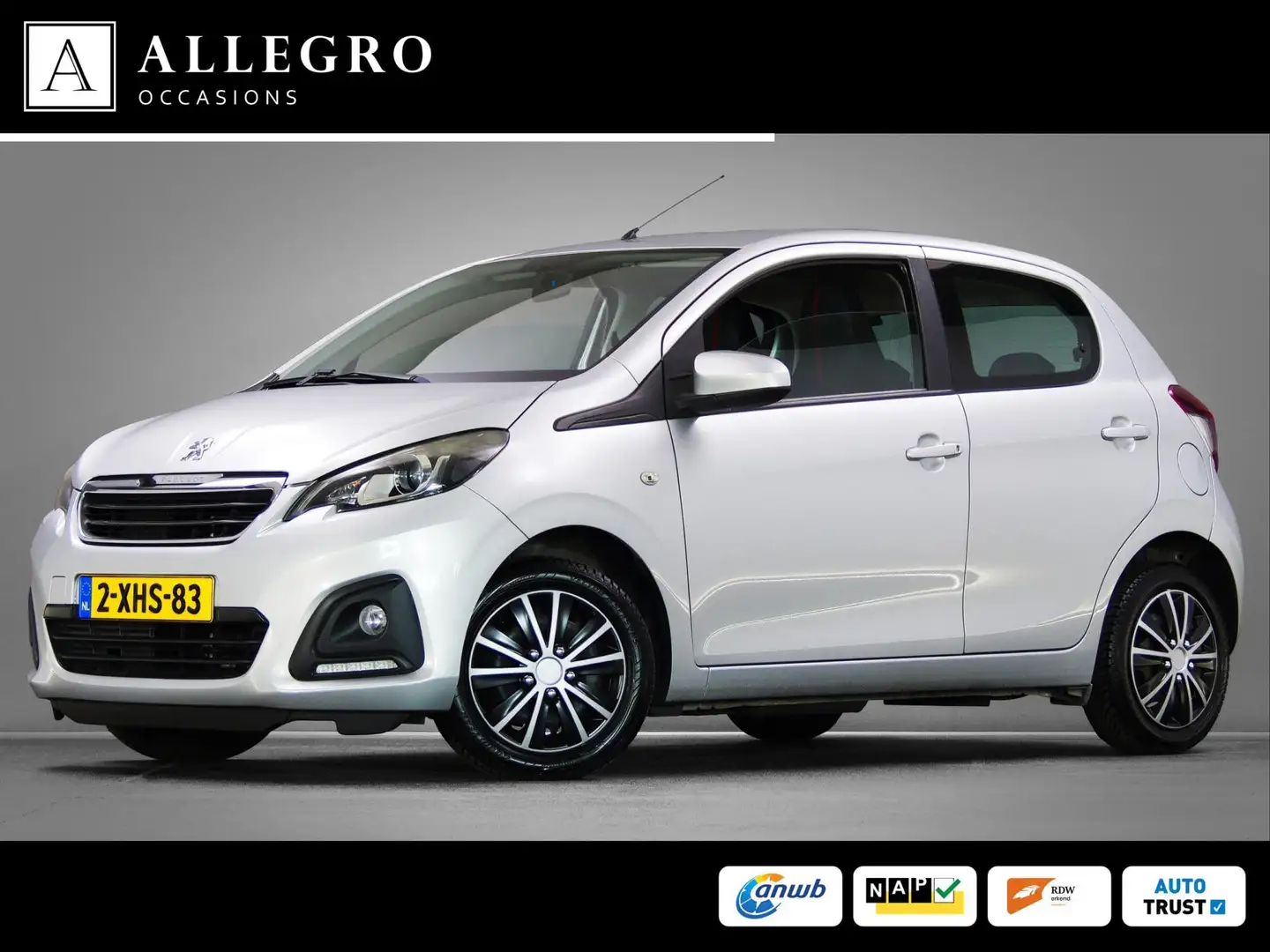 Peugeot 108 1.0 e-VTi Active (BLUETOOTH, AIRCONDITIONING, MULT Gris - 1