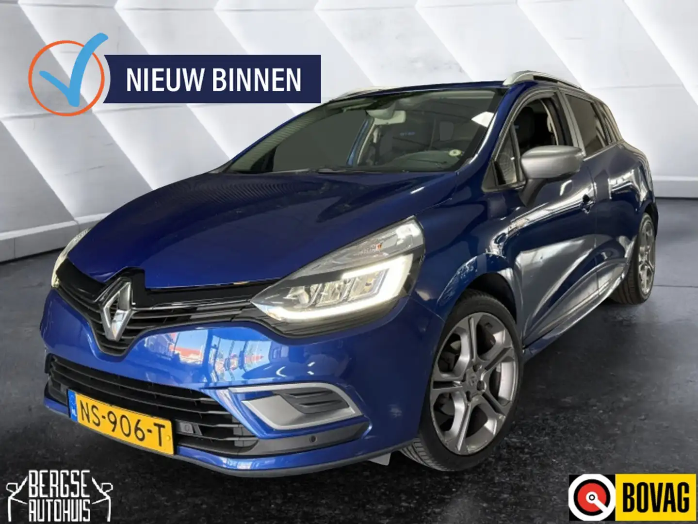 Renault Clio Estate 1.2 TCe Intens GT-Line R-Link 120PK Blauw - 1