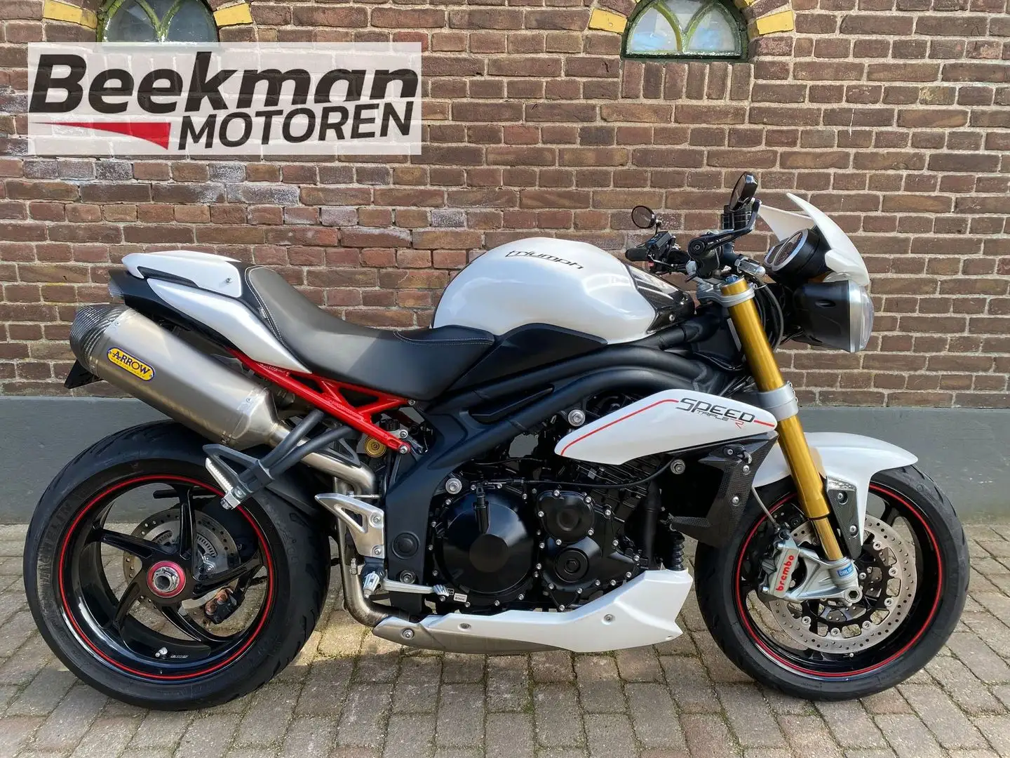 Triumph Speed Triple R Blanc - 1