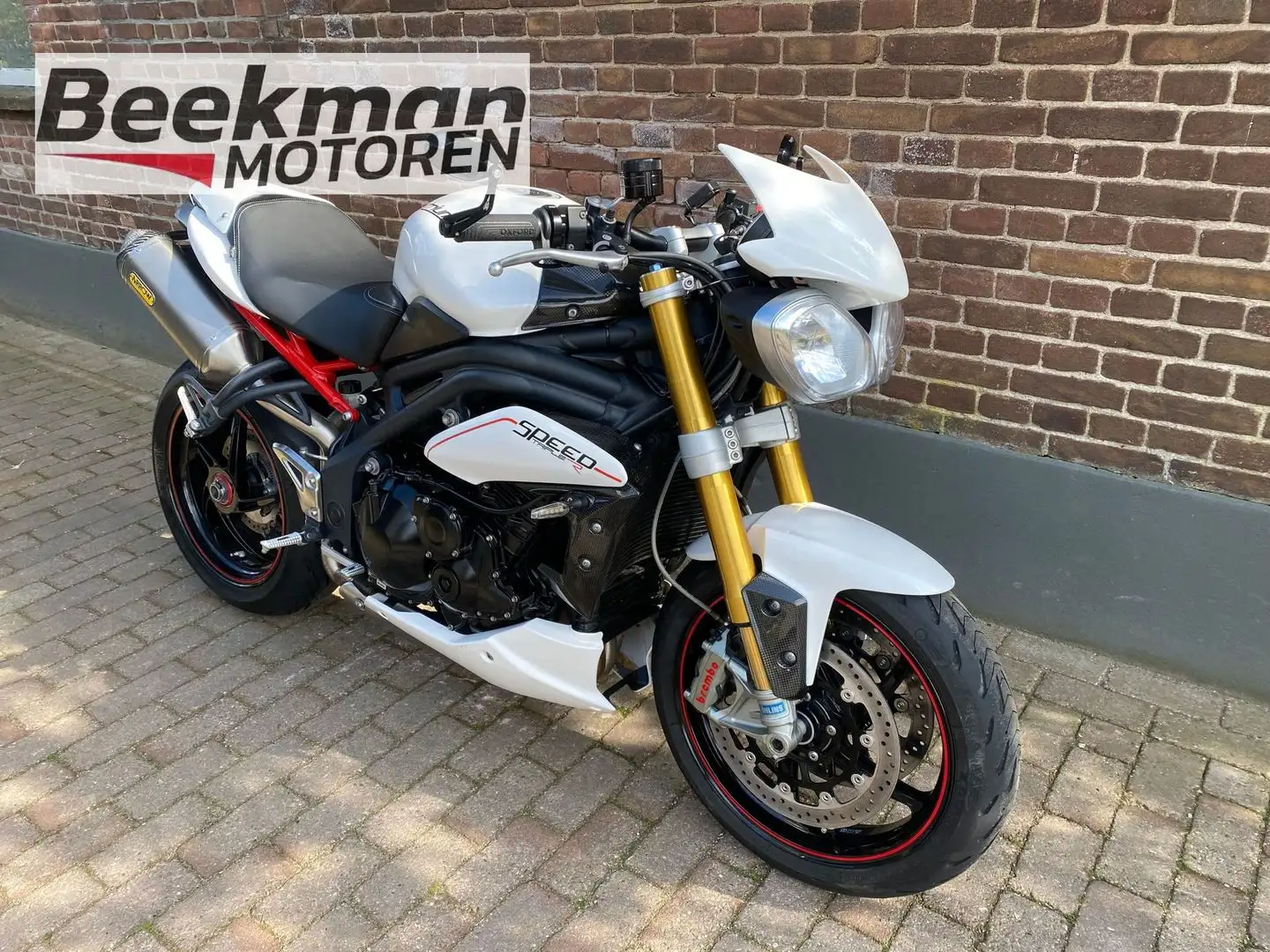 Triumph Speed Triple R Blanc - 2