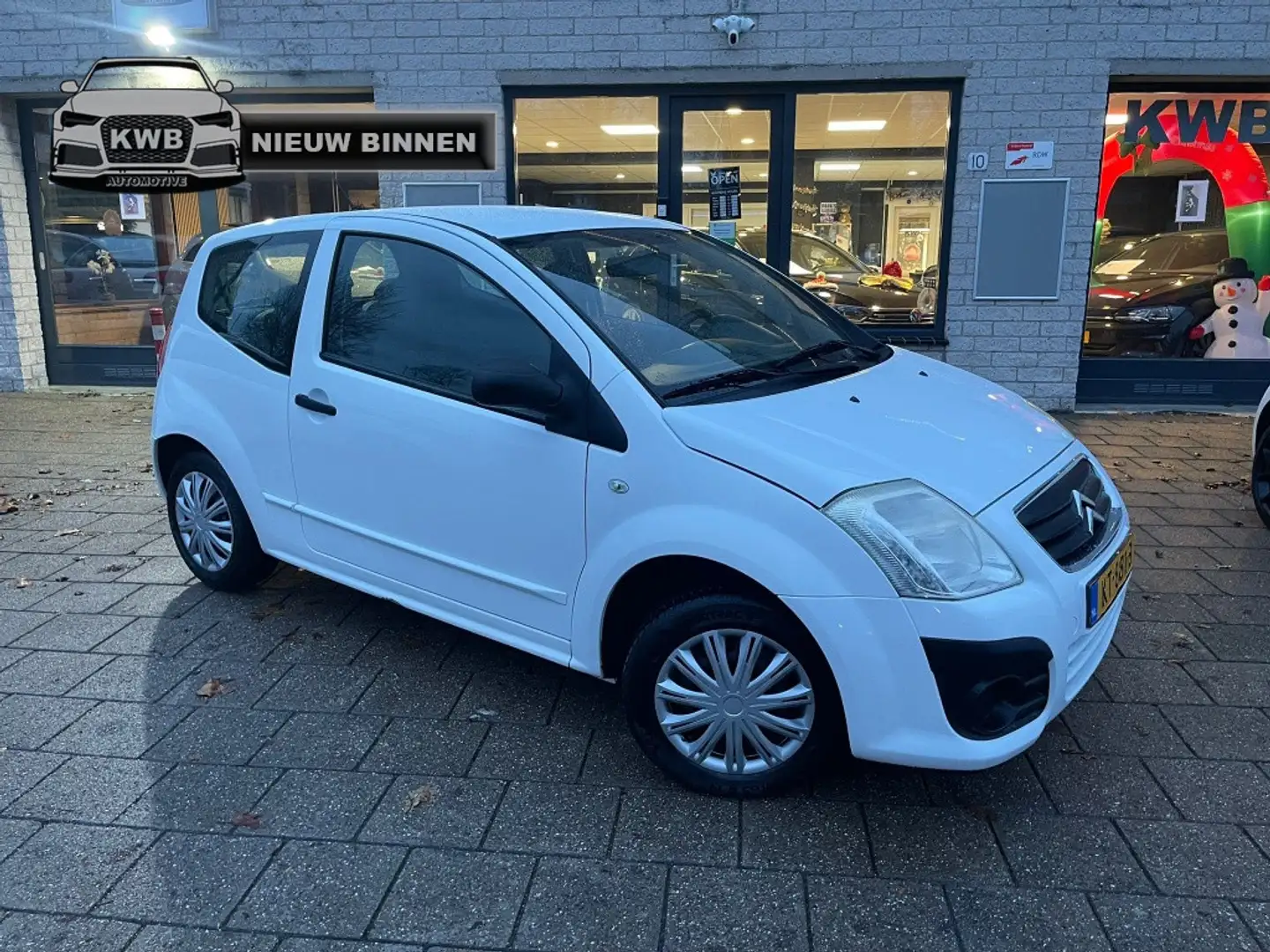 Citroen C2 1.1i Furio Airco Nieuwe apk Wit - 1