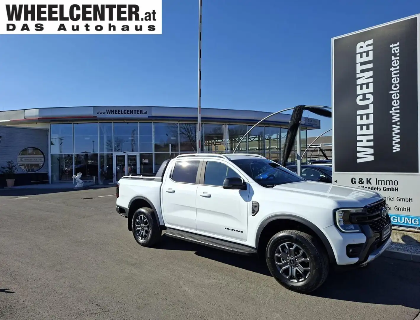 Ford Ranger Wildtrak 2.0 EcoBlue e-4WD Doppelkabine * ROLLO Weiß - 1